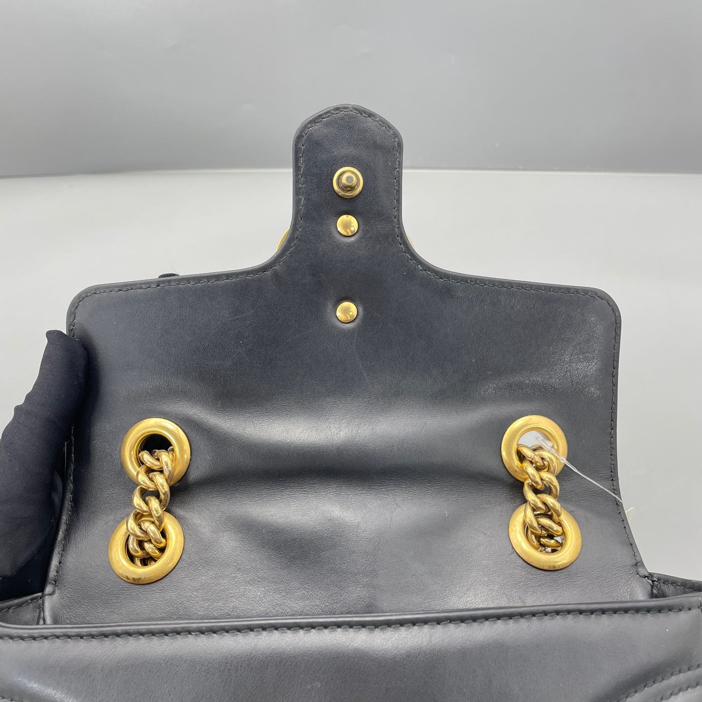 Gucci - GG Marmont Matelassé Mini Bag - Leather - Black with Gold-Tone Hardware - (Mini)