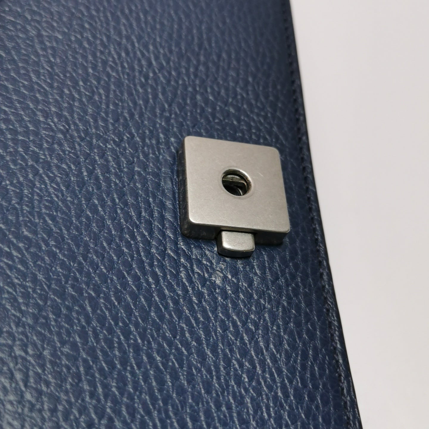 Gucci - Dionysus Shoulder Bag - Grained leather - Navy - (small)
