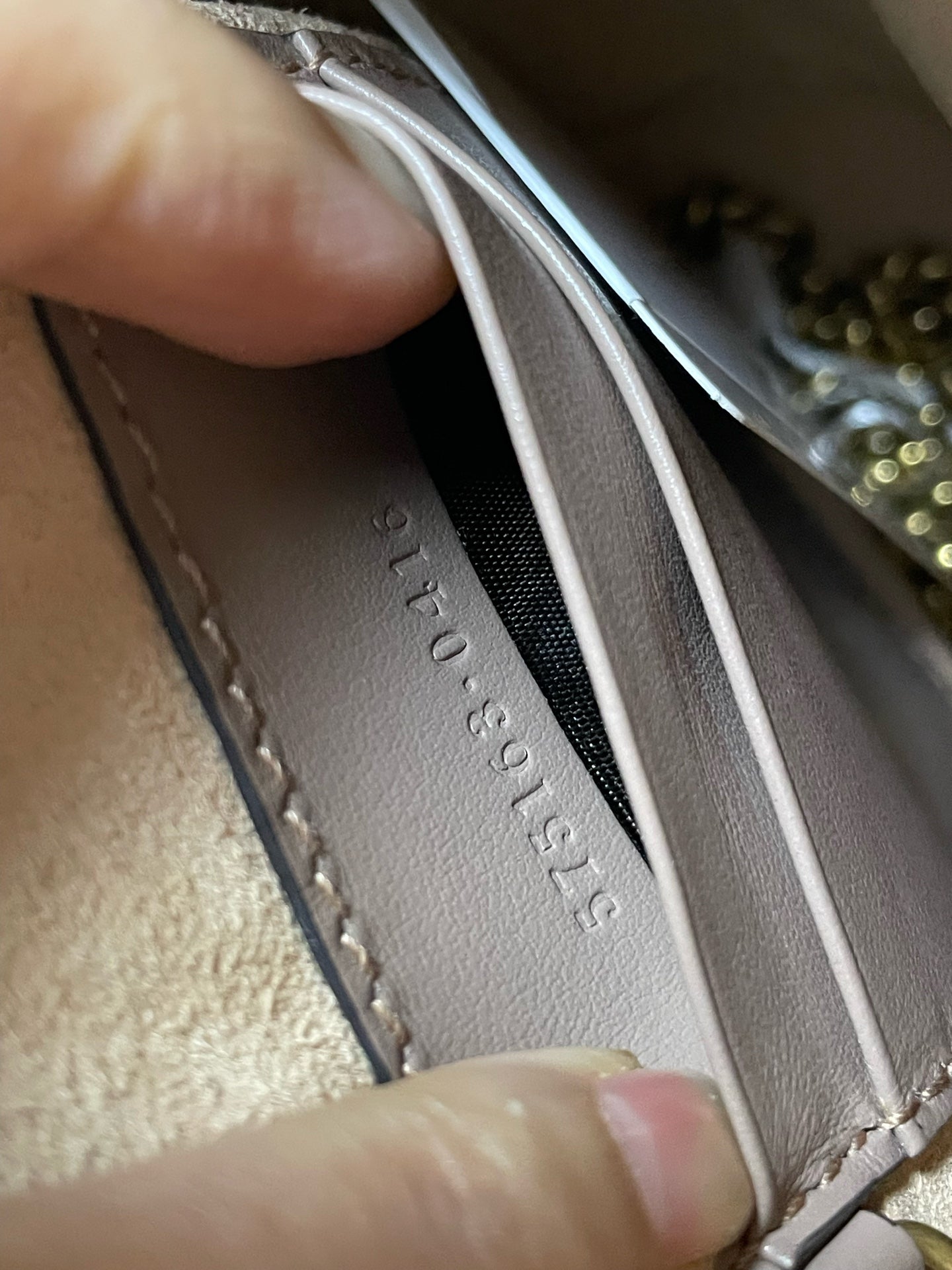 Gucci - Marmont Bucket Bag - Leather - Beige - (mini)
