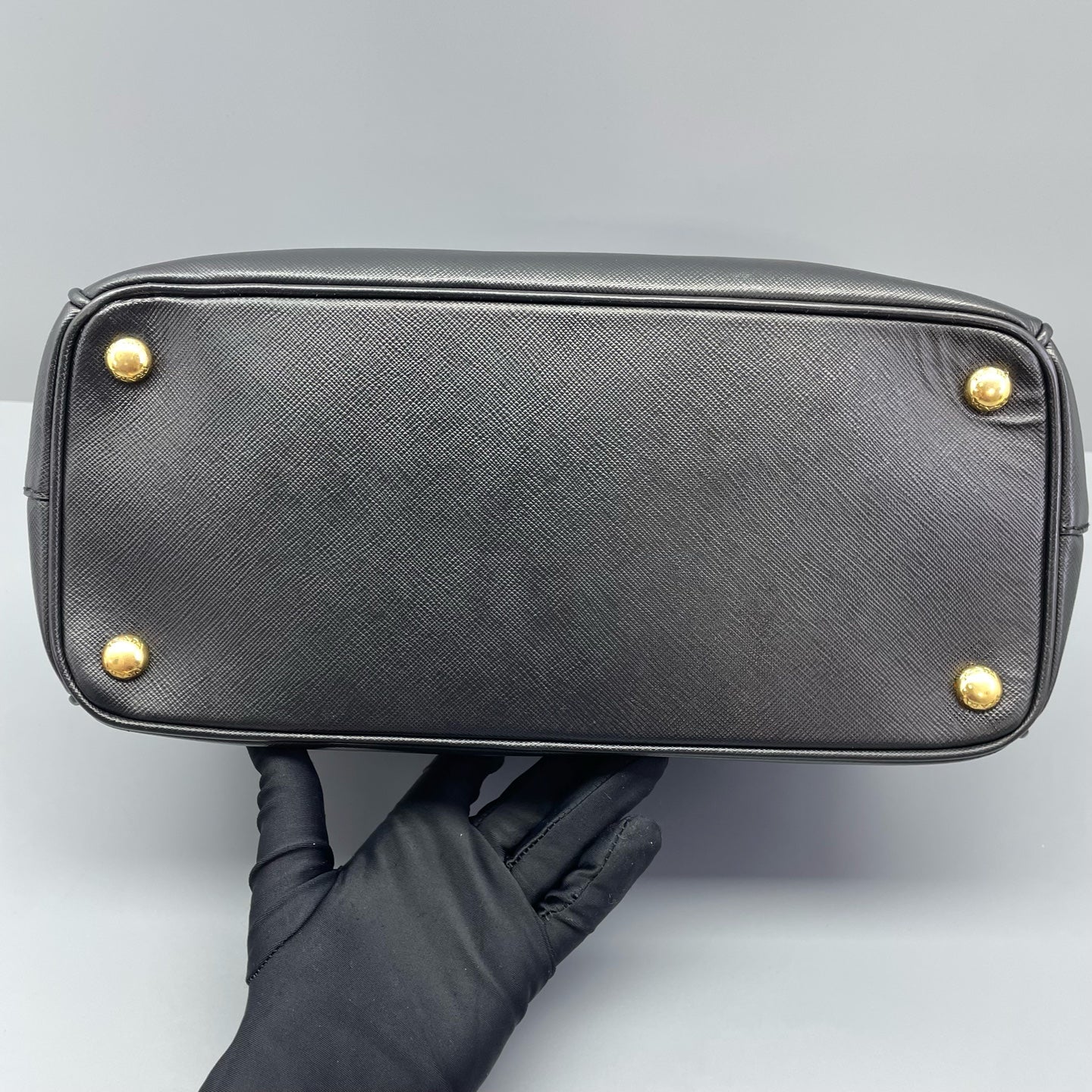 Prada - Galleria Tote (Saffiano Lux) - Saffiano leather - Black - (Medium)