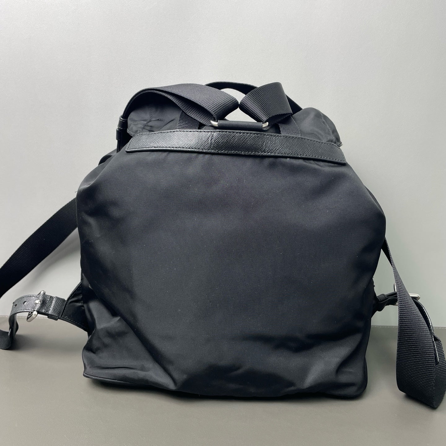 Prada - Tessuto Nylon Backpack - Polyamide - Black - (medium)