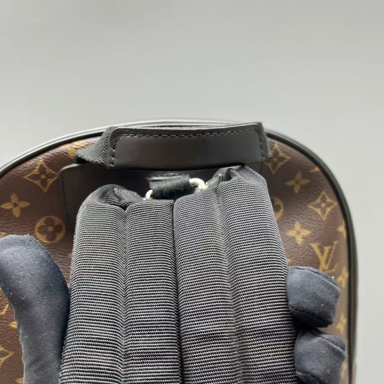 Louis Vuitton - Josh Backpack - Monogram coated canvas with leather trim - Brown - (large)