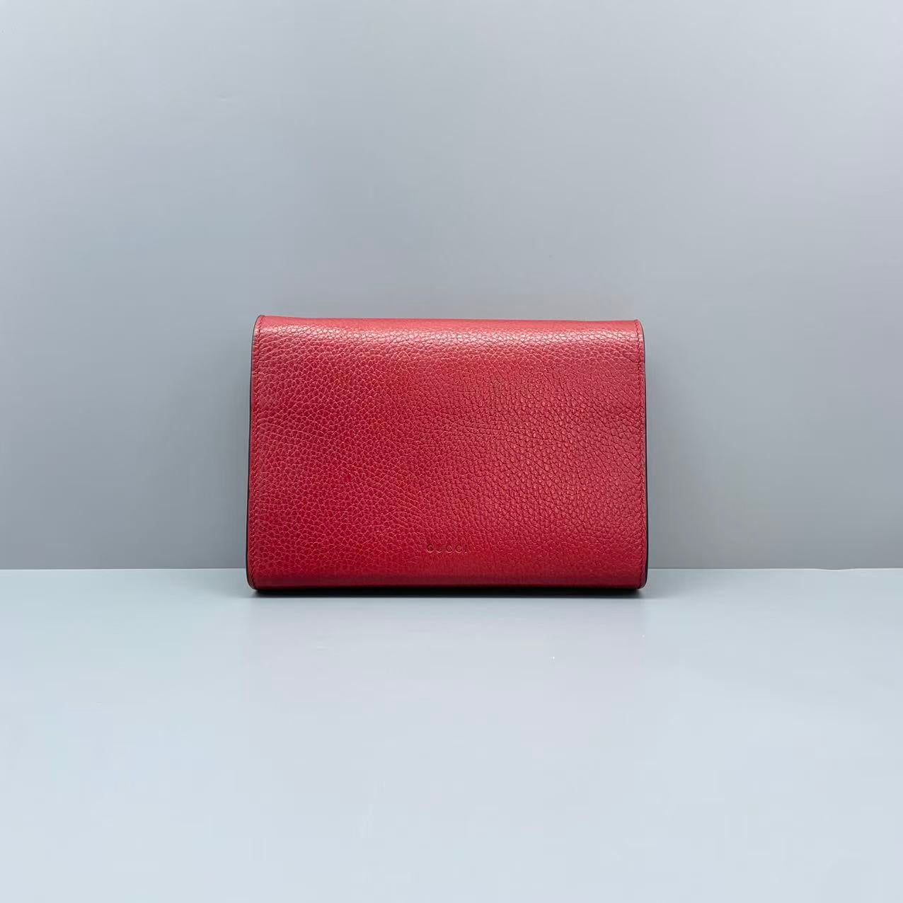 Gucci - Dionysus WOC - Grained leather - Red - (mini)