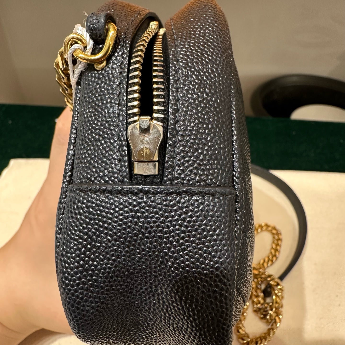 Saint Laurent - Lou Camera Bag - Grained leather - Black - (mini)
