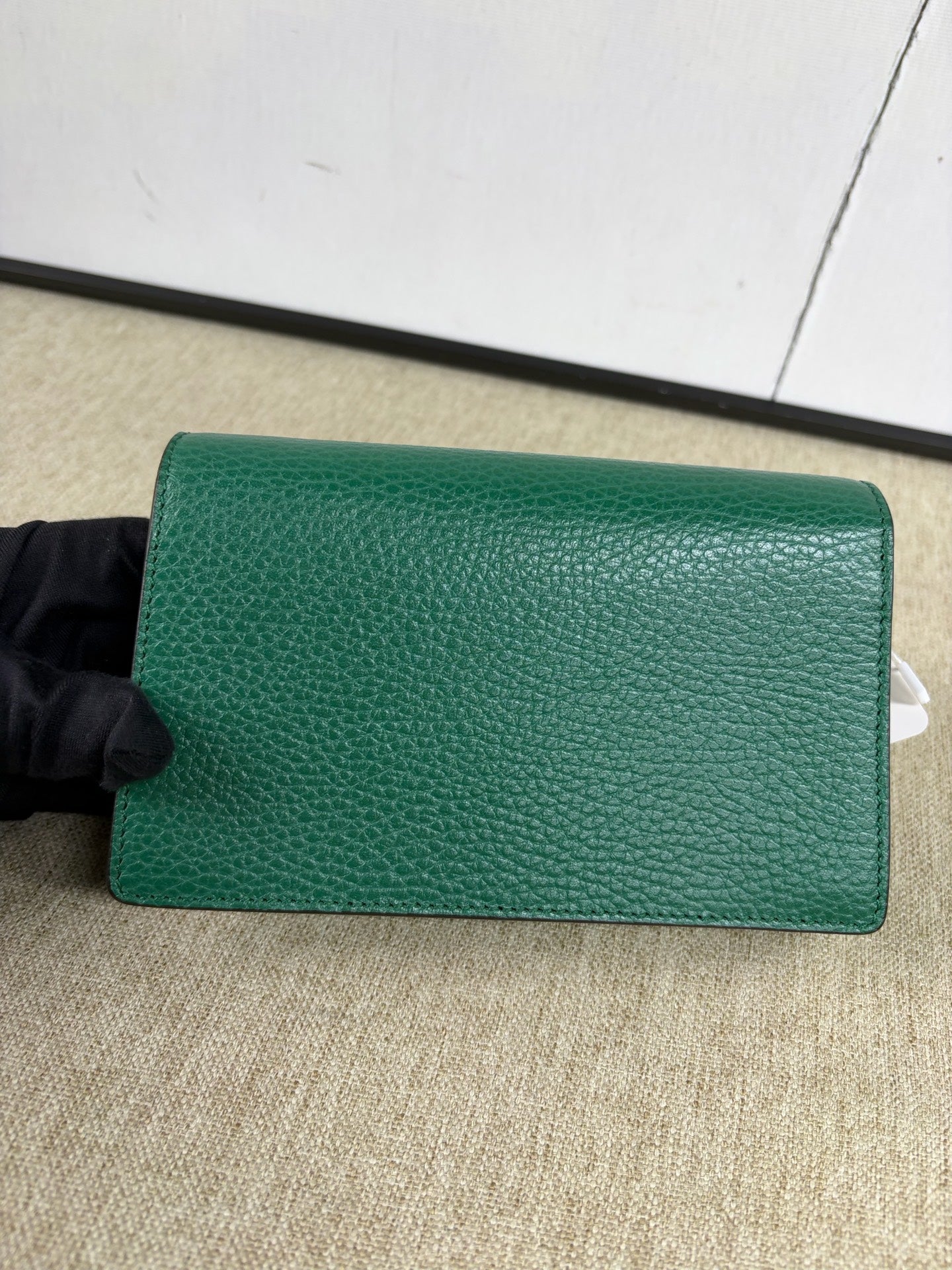 Gucci - Dionysus Mini Chain Bag - Textured leather - Emerald Green with Gold-Tone Hardware - (mini)