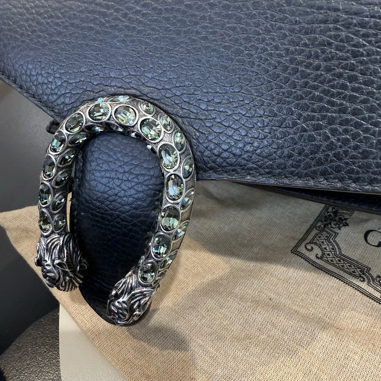 Gucci - Dionysus - Leather - Black - (medium)