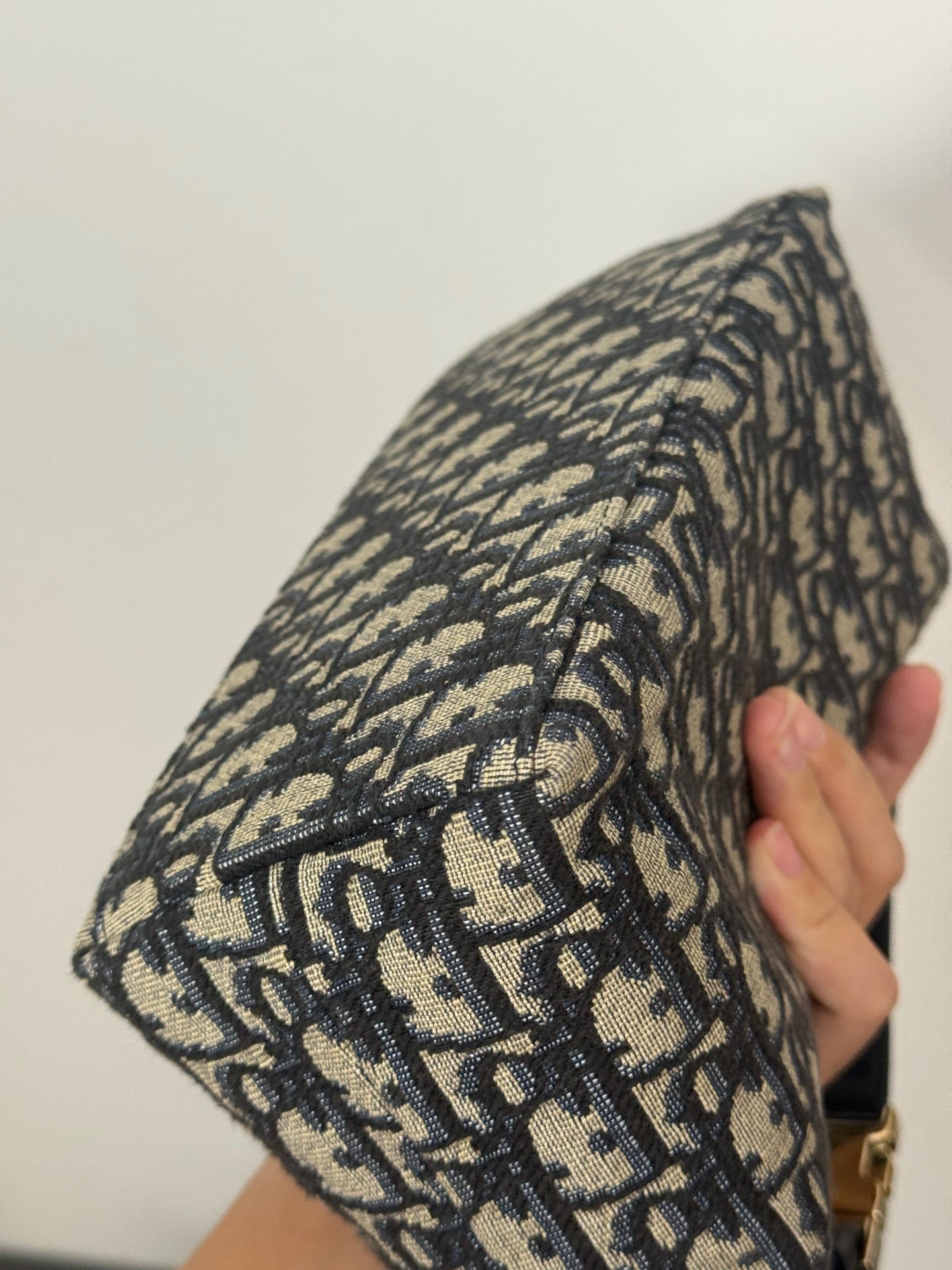 Dior - TravelNomad - Embroidered canvas and leather - Beige and Navy - (Medium)
