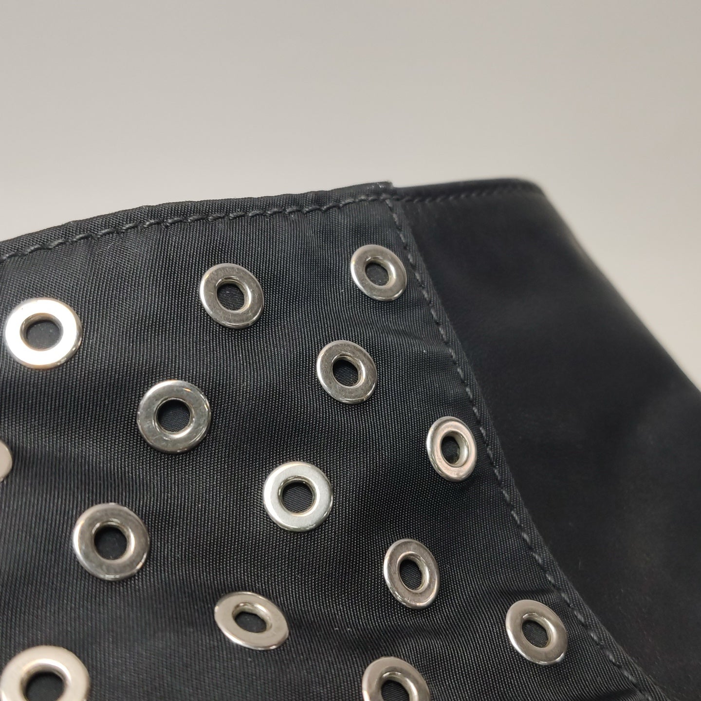 Prada - 1BG032-2EUW-F0002 - Polyamide and Leather - Black - (medium)