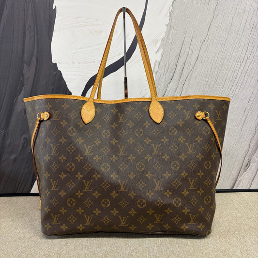 Louis Vuitton - Neverfull GM - Monogram coated canvas, Vachetta leather - Brown - (Large)
