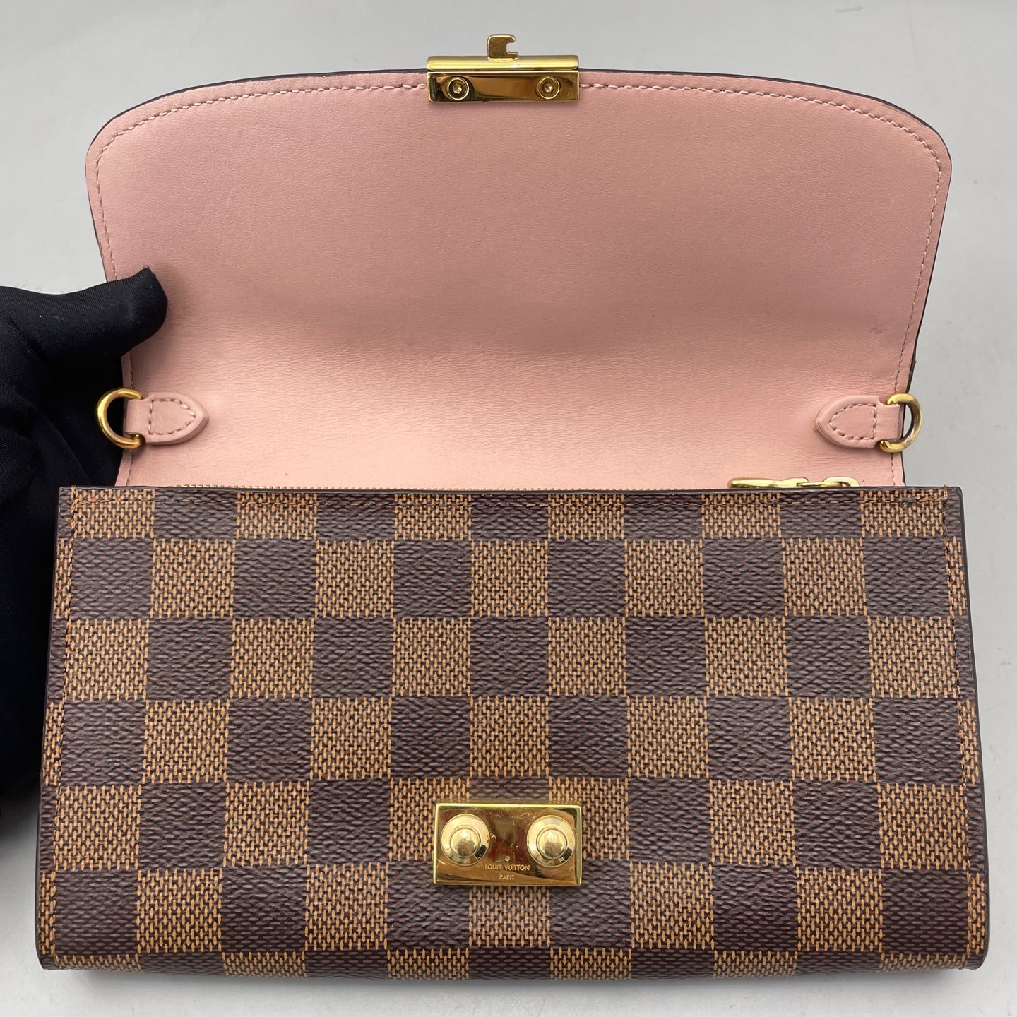 Louis Vuitton - Pochette Felicie - Coated canvas with leather lining - Brown - (mini)