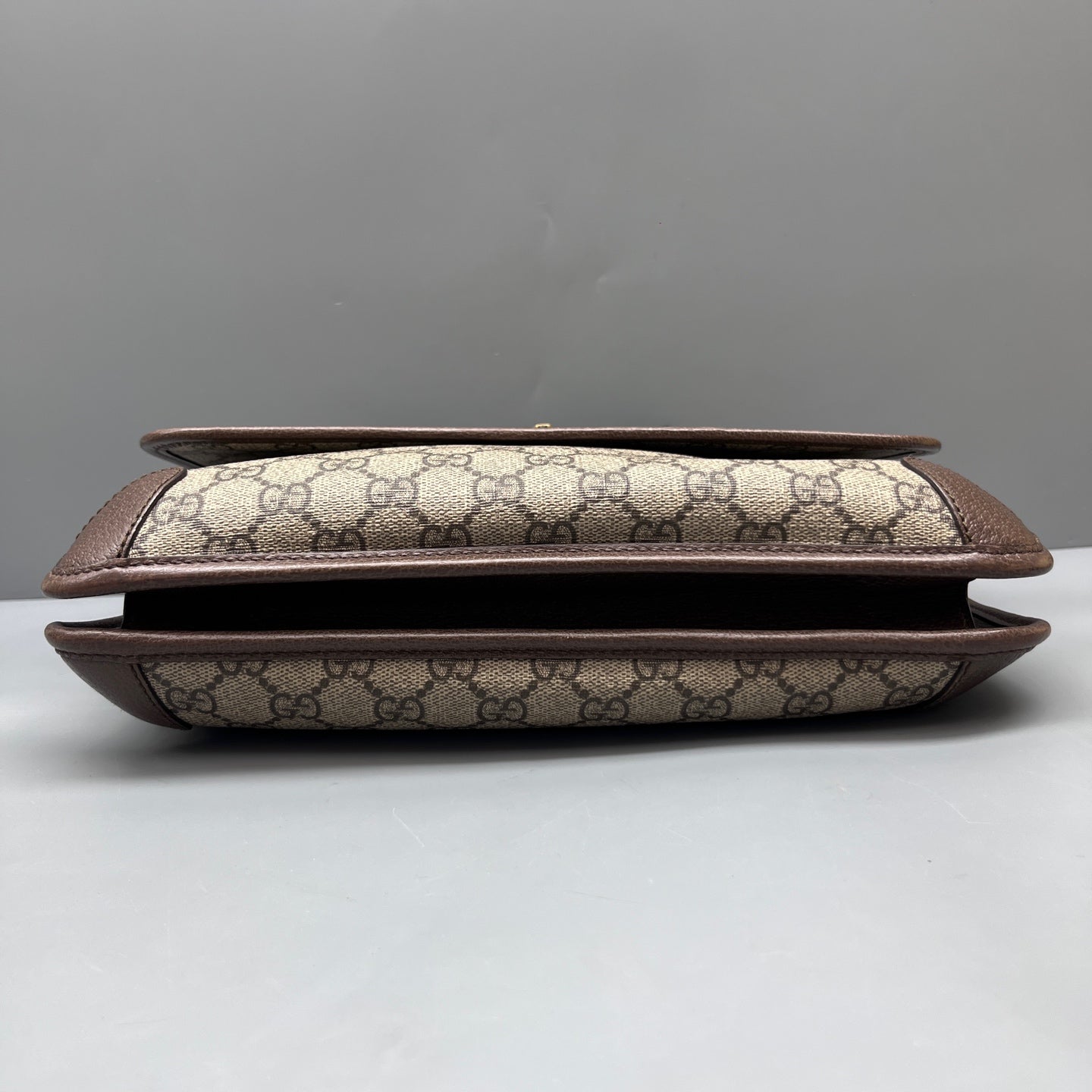 Gucci - Dionysus Messenger Bag - GG Supreme canvas with leather trim - Beige - (Large)