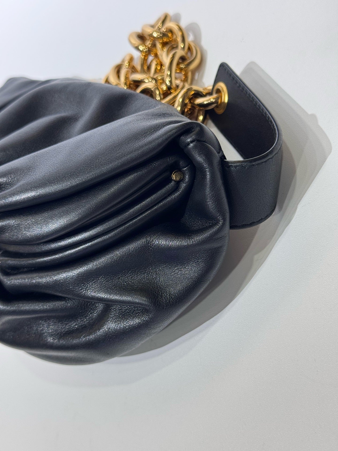 Bottega Veneta - The Chain Pouch - Leather - Black - (mini)