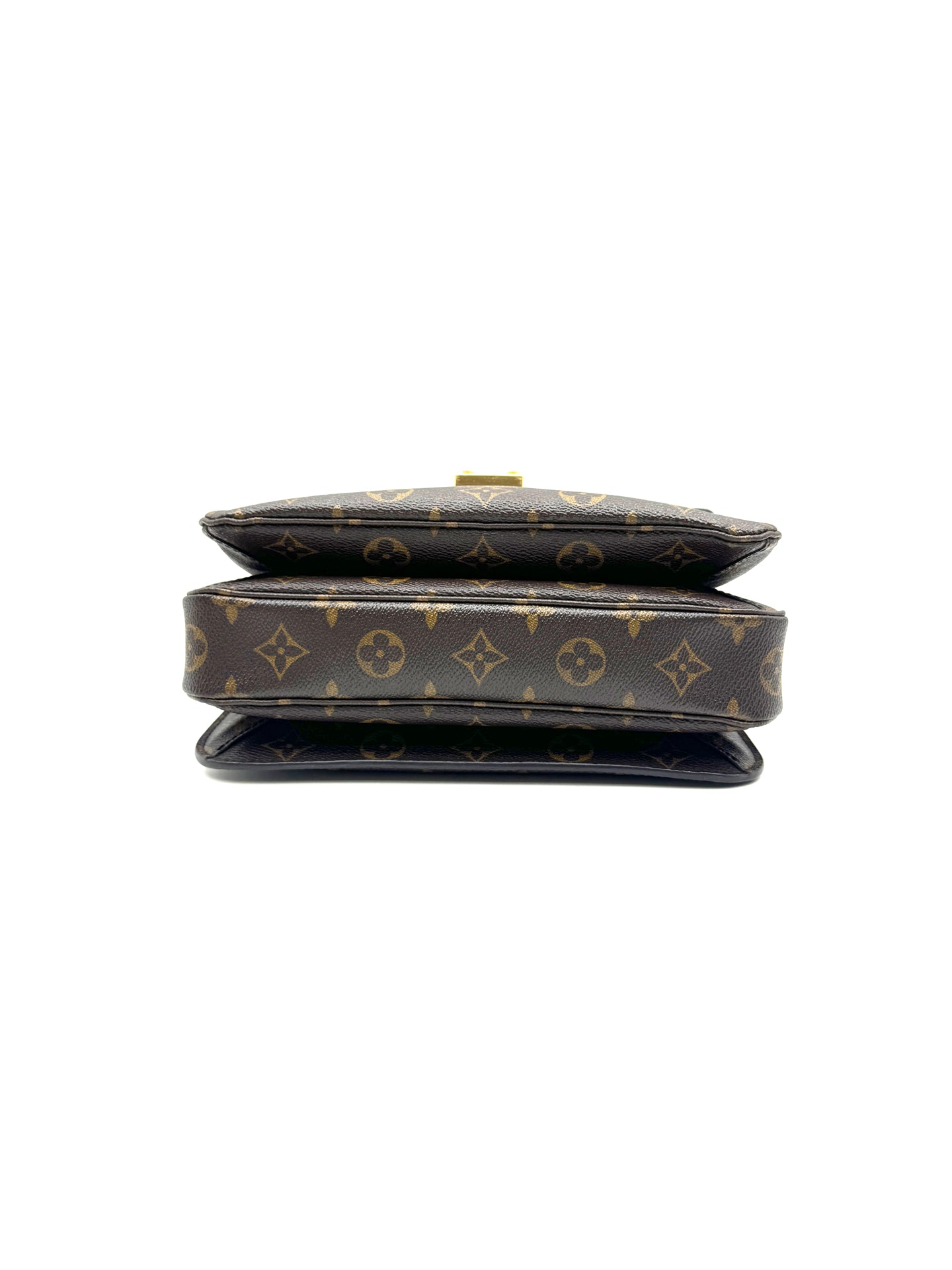 Louis Vuitton - Pochette Metis - Monogram coated canvas with cowhide leather trim - Brown - (Medium)