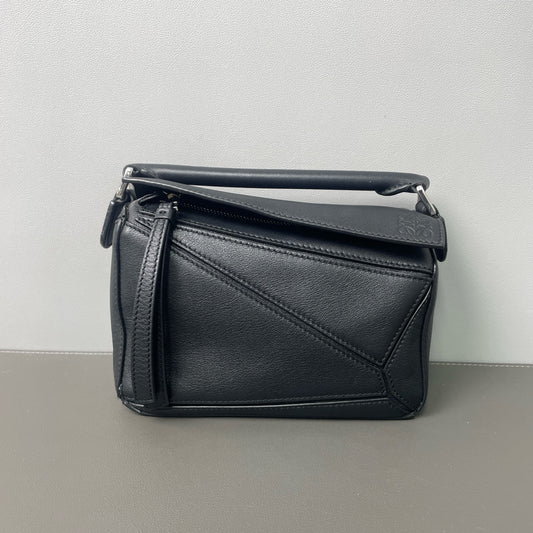Loewe - Puzzle Mini - Cow leather - Black - (mini)