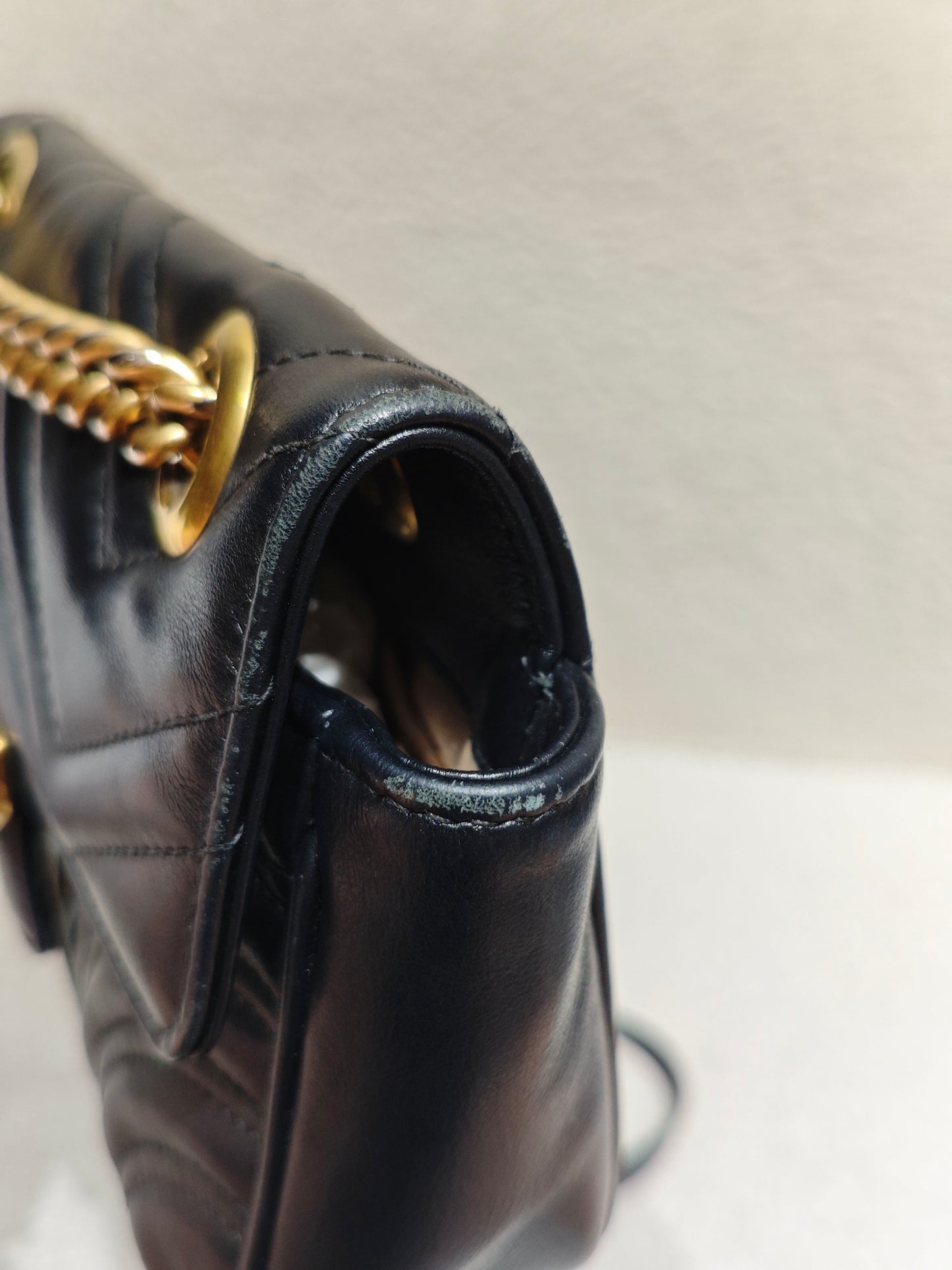 Gucci - Marmont 22 - Leather - Black - (small)