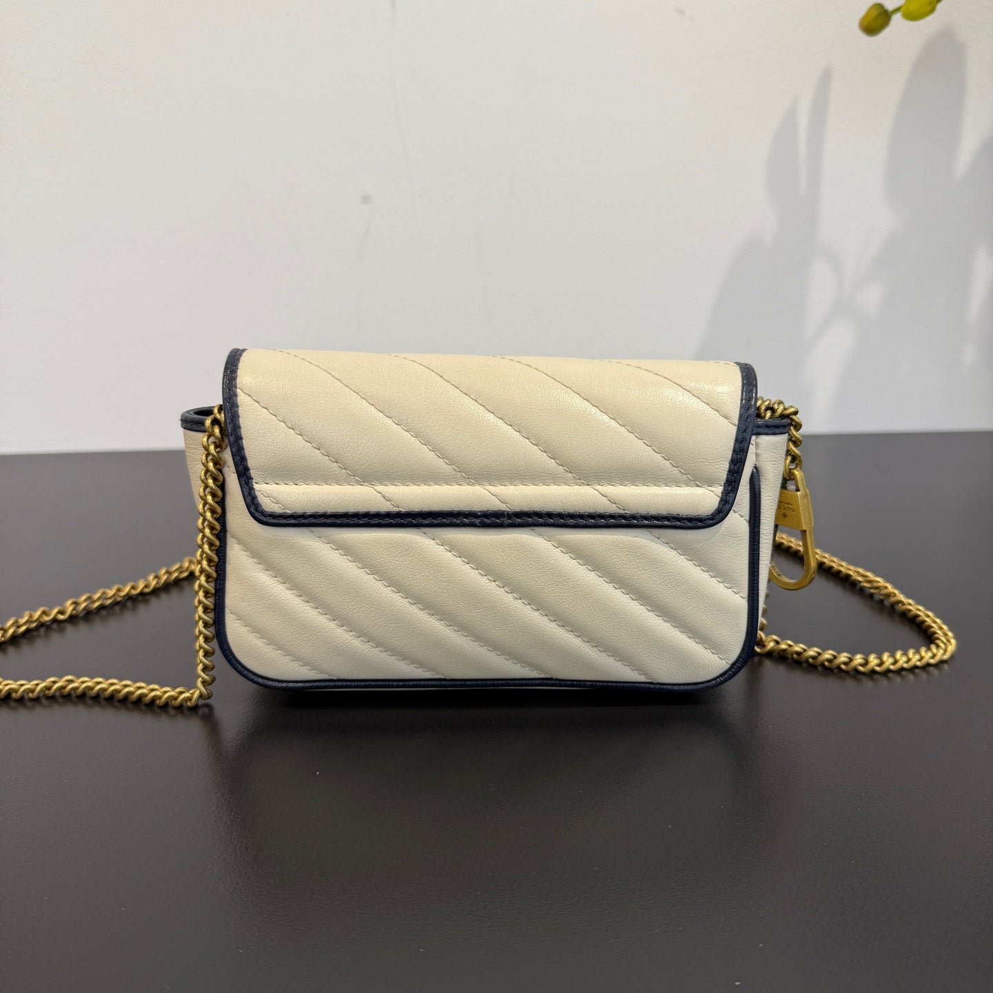 Gucci - Marmont Mini Shoulder/Crossbody Chain Bag - Leather - Multicolour - (mini)