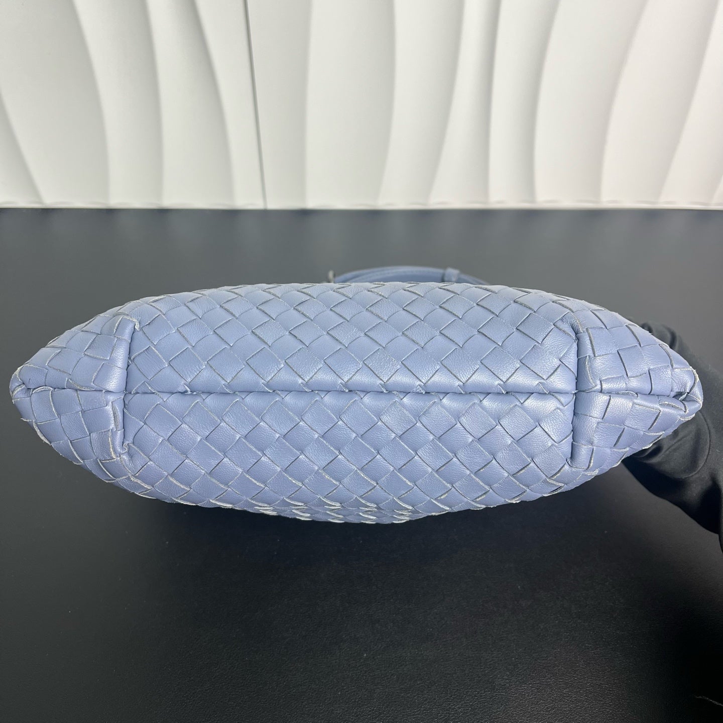 Bottega Veneta - Roma Tote - Lambskin leather - Blue - (medium)