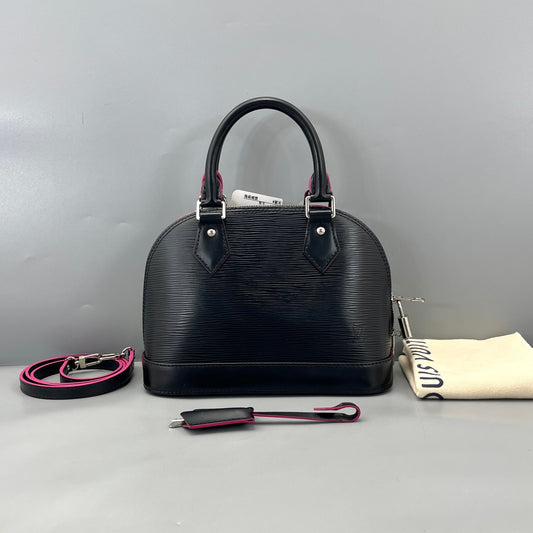 Louis Vuitton - Alma BB - Epi leather - Black - (Mini)