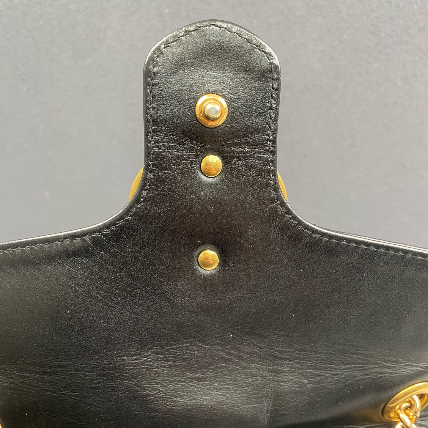 Gucci - GG Marmont Matelassé Shoulder Bag - Leather - Black - (Medium)