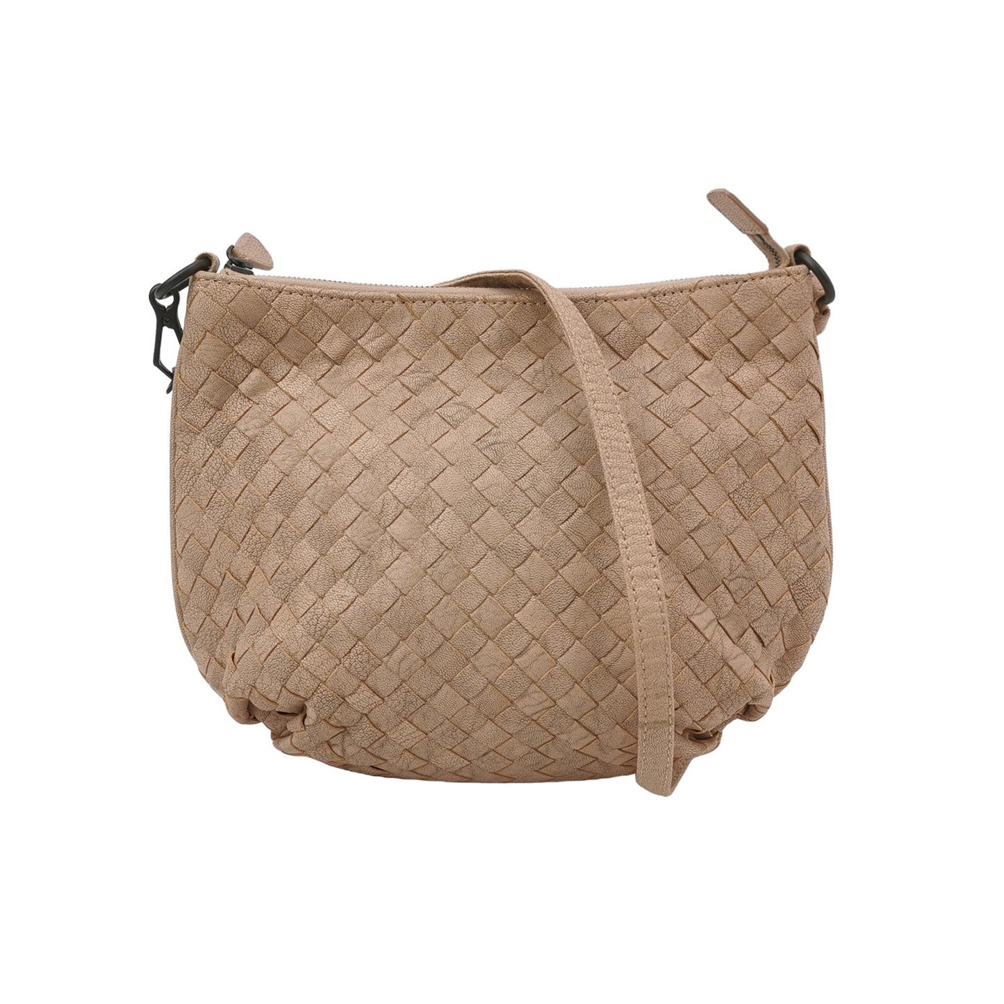 Bottega Veneta - Cobble - Distressed Intrecciato leather - Beige - (Small)
