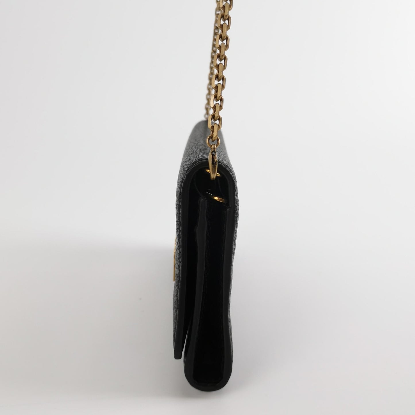 Dior - J'adior Wallet on Chain - Leather - Black - (mini)