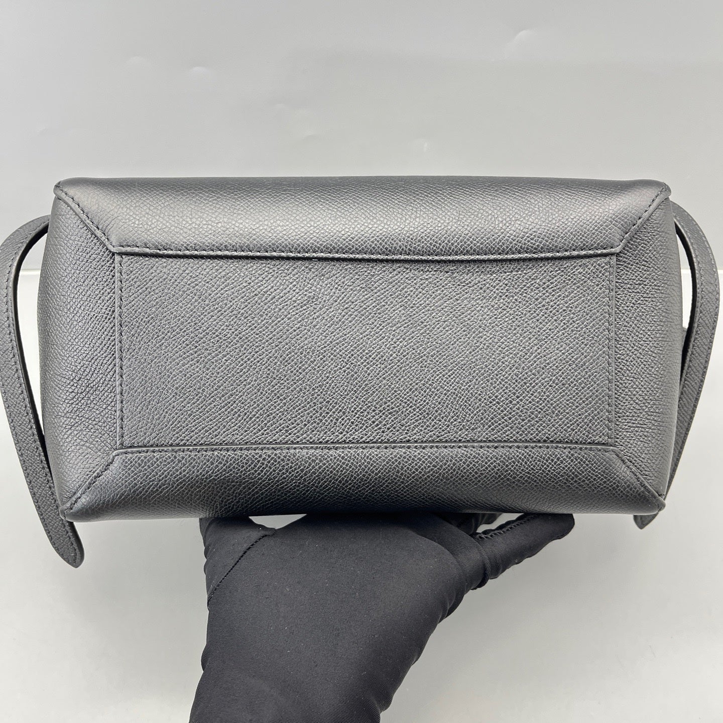 Celine - Belt Bag Small - Grained calfskin leather - Black - (small)