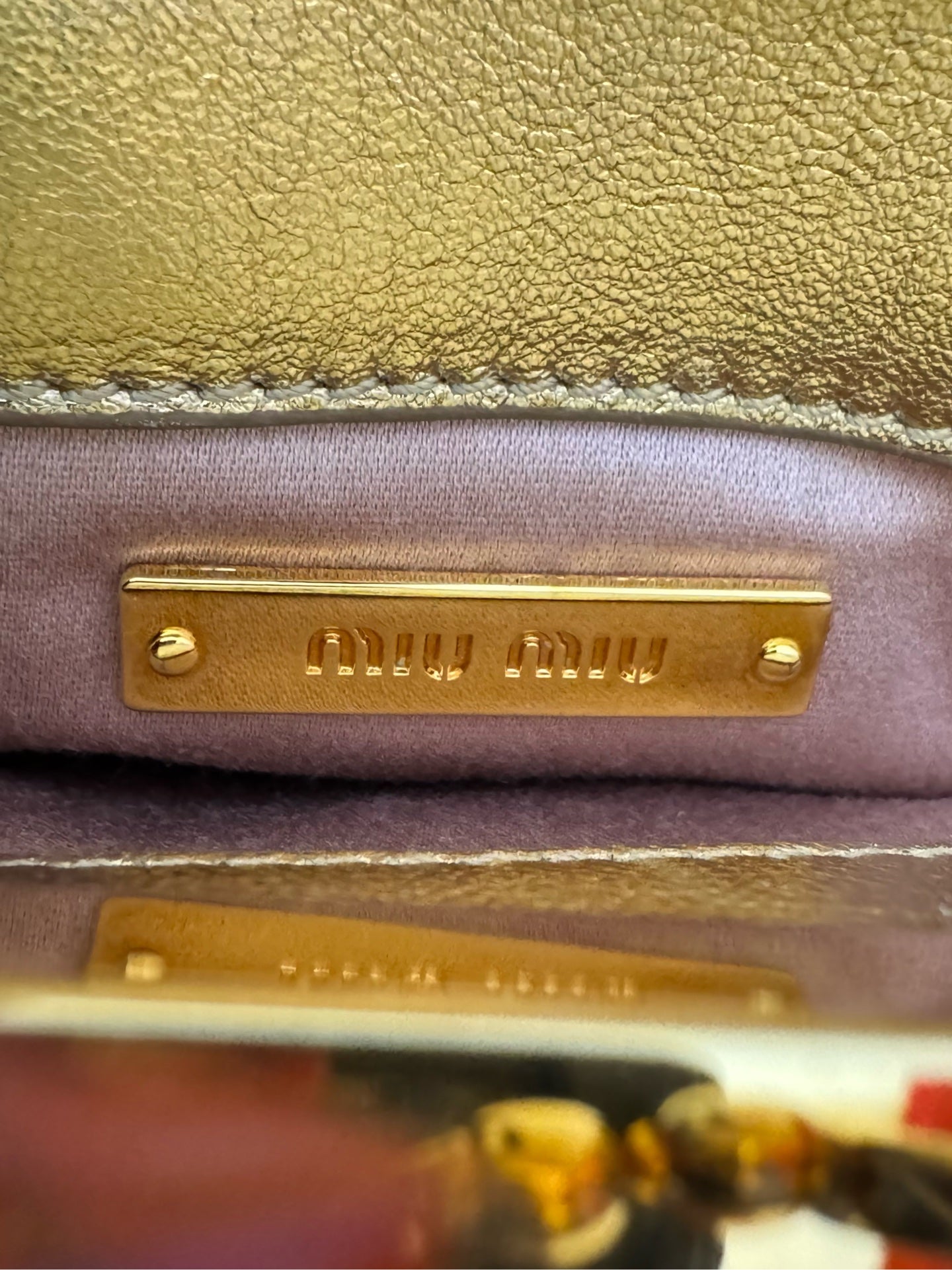 Miu Miu - Sequined Runway Shoulder Bag with Gemstone Clasp - Sequins on textile with leather trim and gold-tone metal frame - Multicolour (predominantly pink and gold iridescent sequins) - (mini)