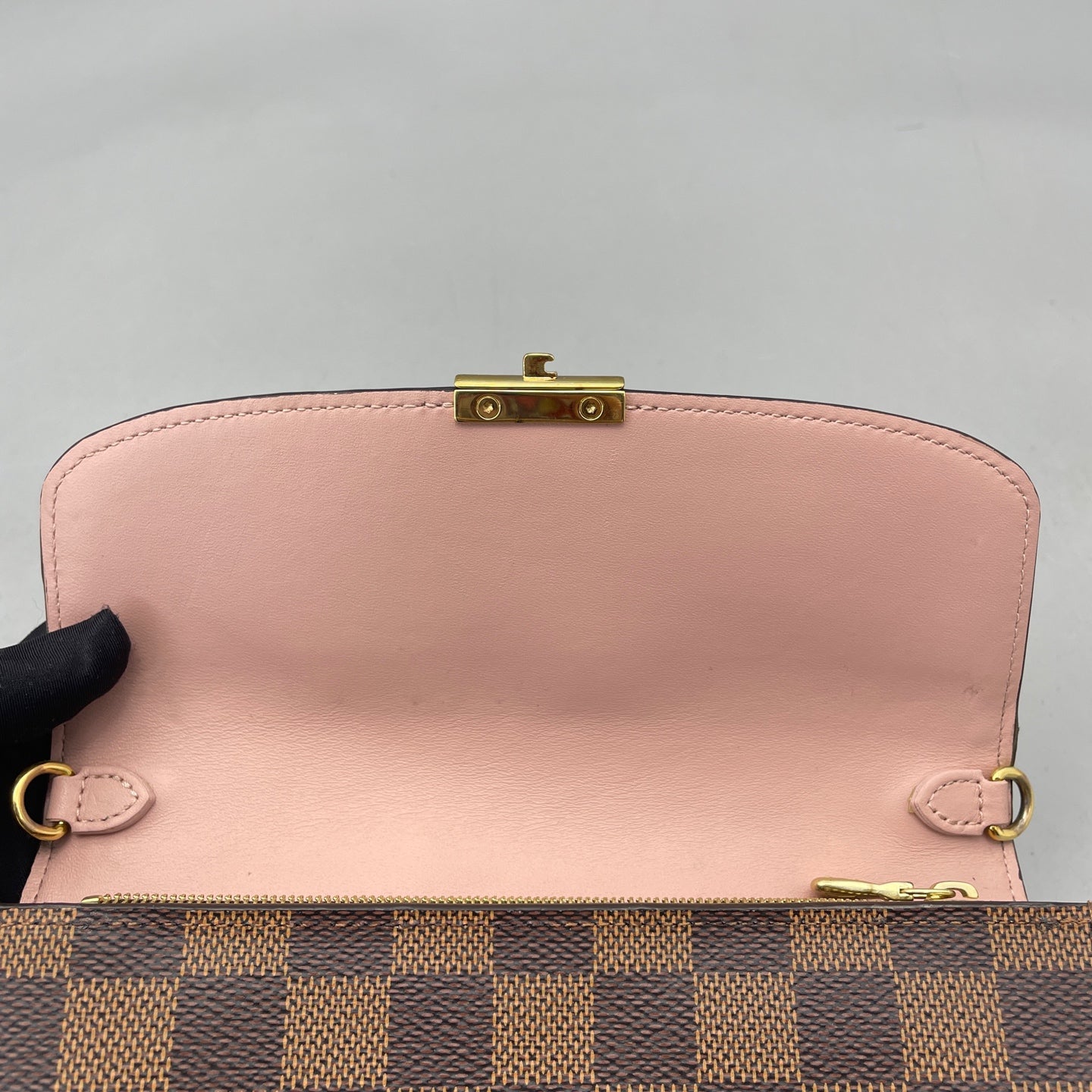 Louis Vuitton - Pochette Felicie - Coated canvas with leather lining - Brown - (mini)