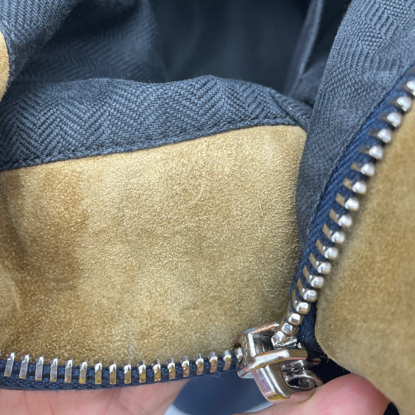LOEWE - Puzzle Bag - Grained leather - Navy - (Large)