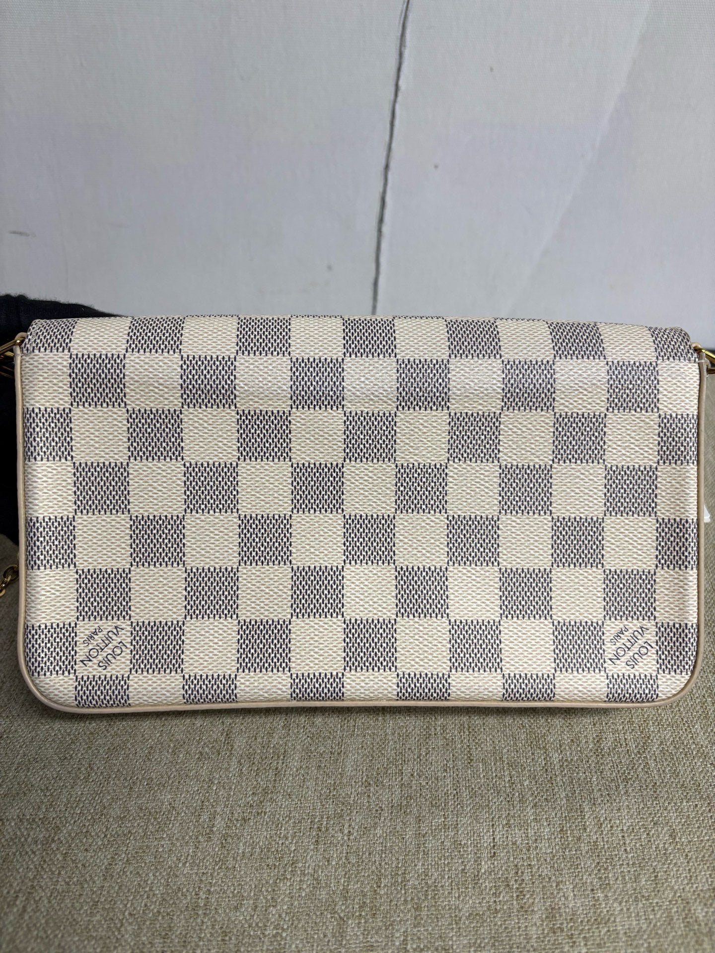 Louis Vuitton - Félicie Pochette - Damier Azur coated canvas - White - (mini)