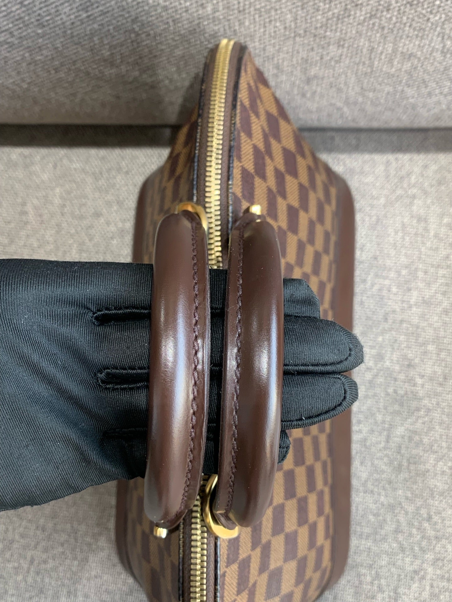 Louis Vuitton - Alma PM - Damier Ebene coated canvas with leather trim - Brown - (medium)