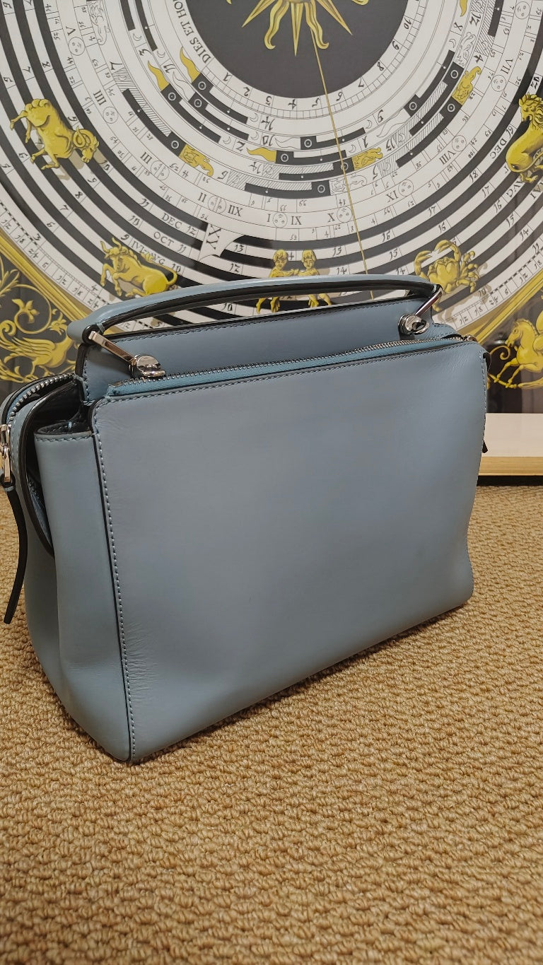 Fendi - Dotcom - Leather - Blue - (Medium)