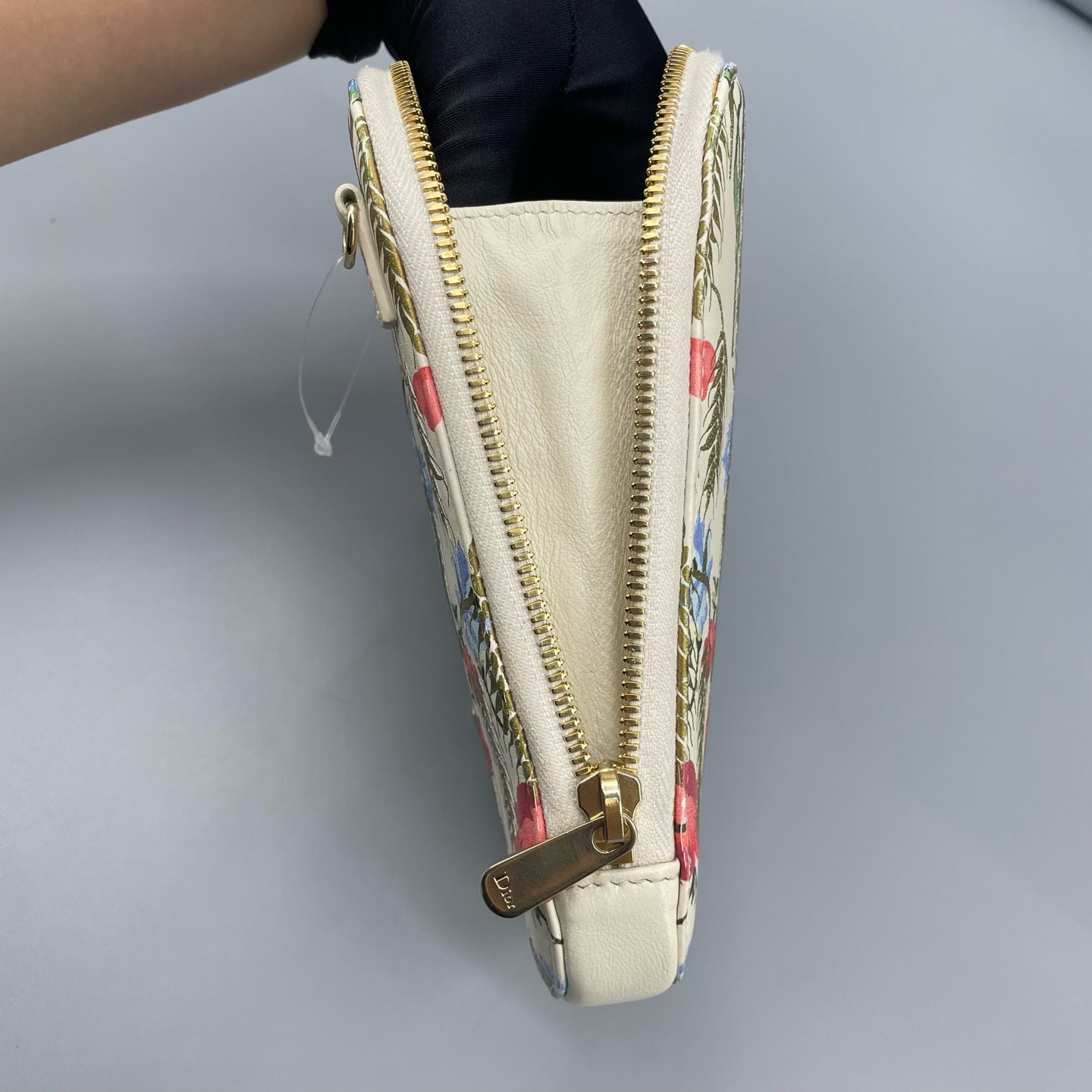 Dior - Phone Holder Bag - Leather - White - (mini)