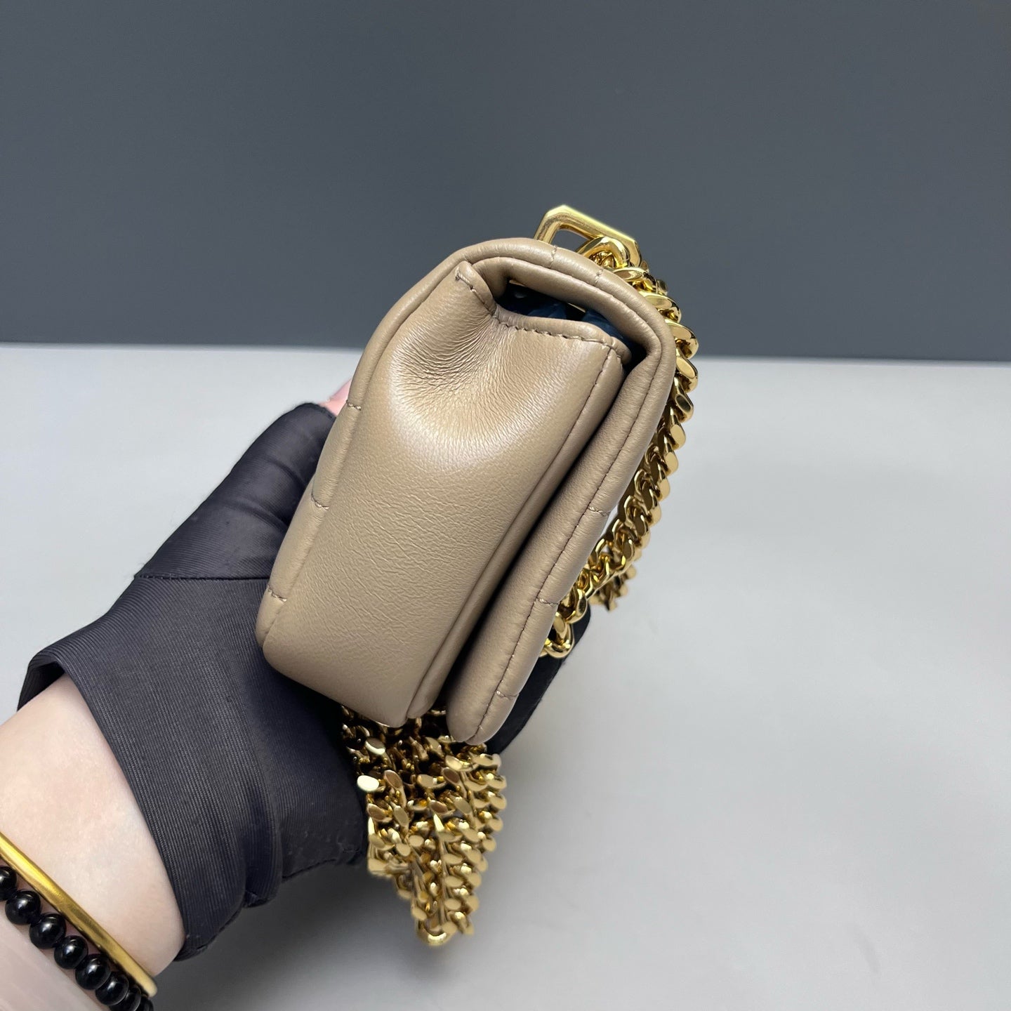 Burberry - Lola Bag - Leather - Beige - (Mini)