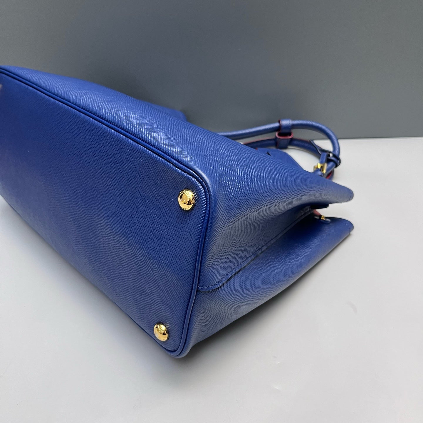 Prada - Galleria Bag - Saffiano leather - Blue - (large)
