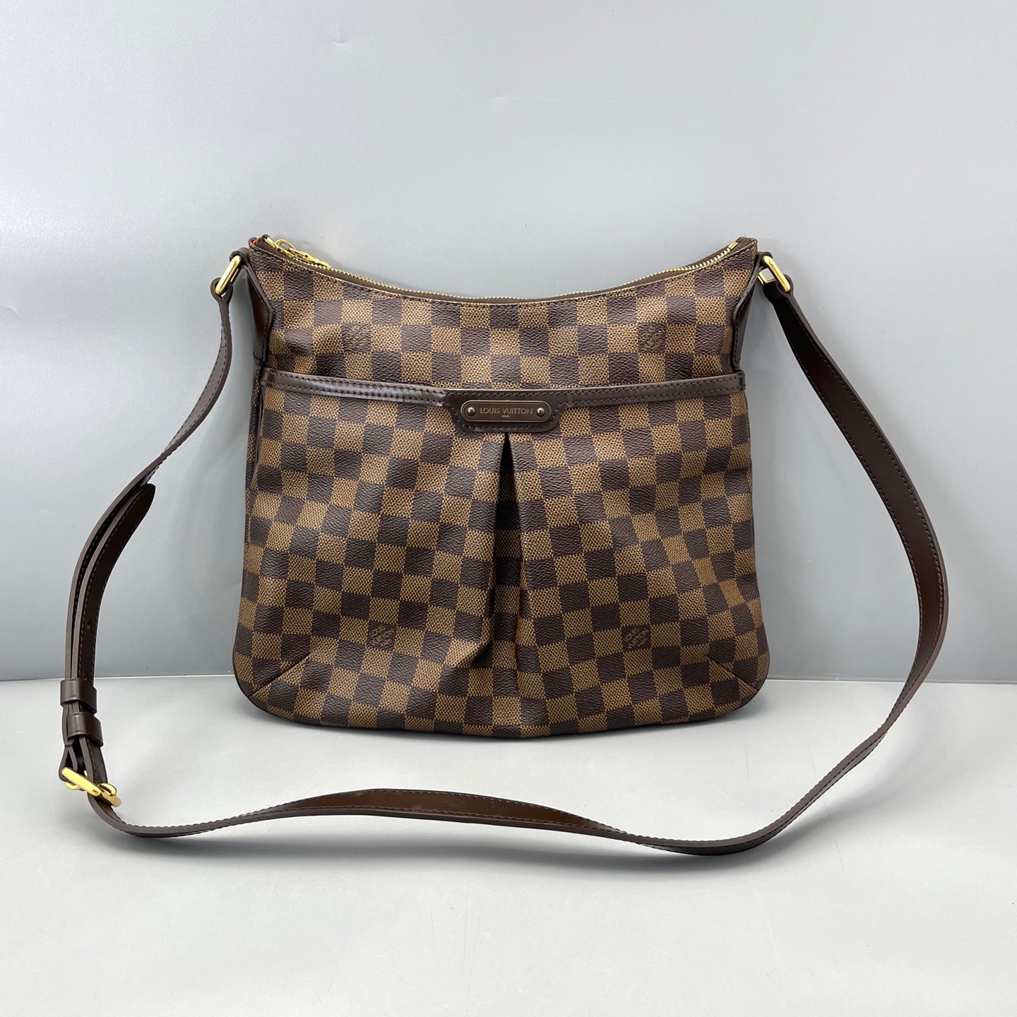 Louis Vuitton - Hobo Crossbody Bag - Damier Ebène coated canvas with leather trim - Brown - (medium)