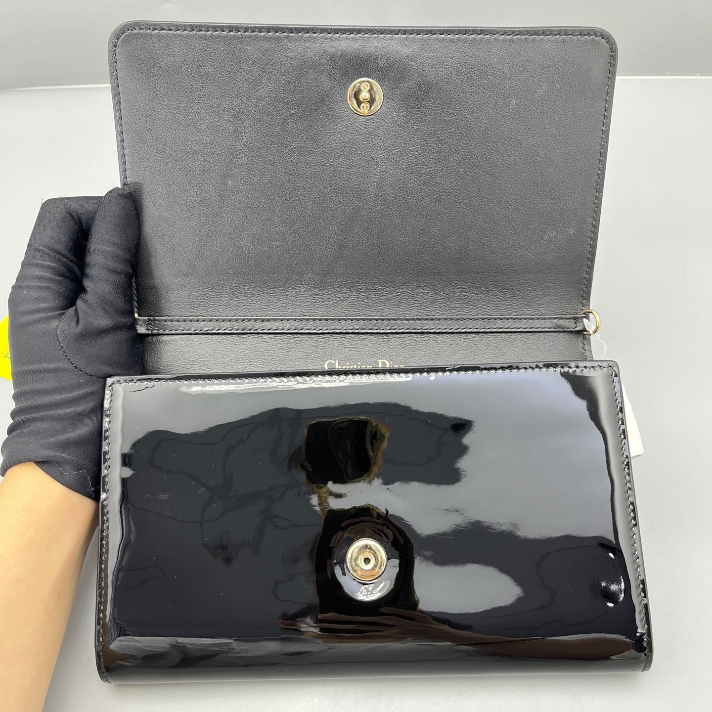 Dior - 30 Montaigne WOC - Patent leather - Black - (Small)