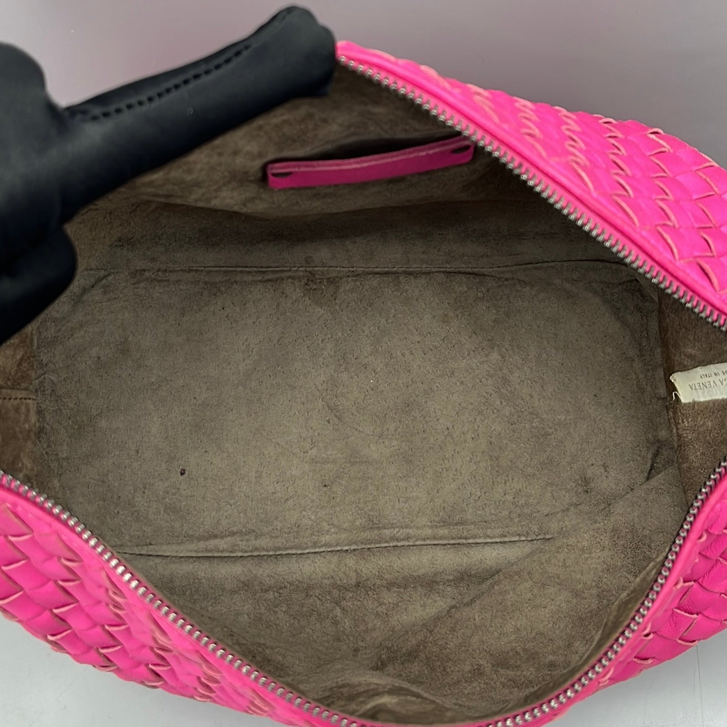 Bottega Veneta - Intrecciato Lunchbox Bag - Nappa leather - Hot Pink - (Small)