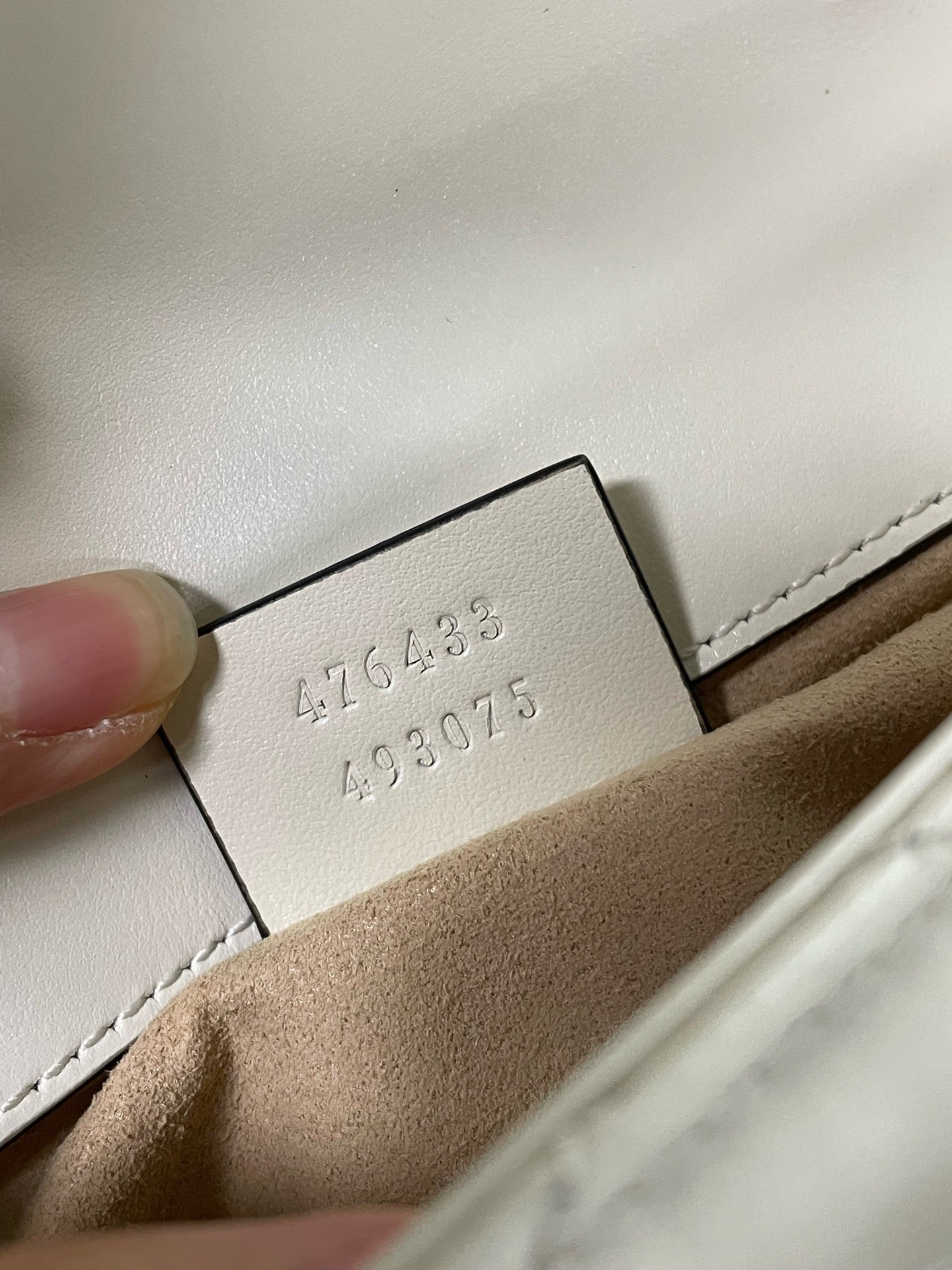 Gucci - Marmont Supermini Chain Bag - Leather - White - (mini)