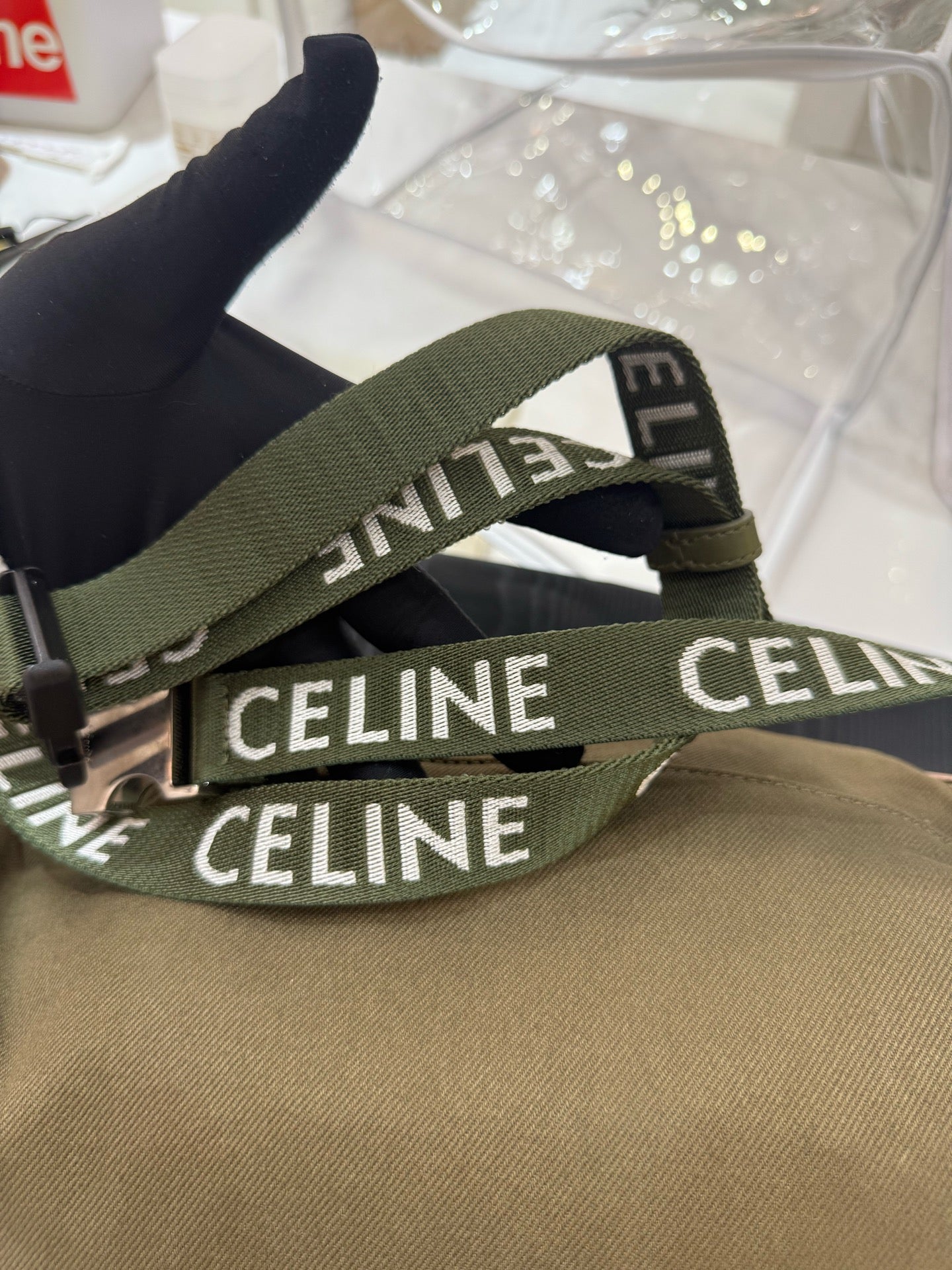 Celine - Trekking Belt Bag - Polyamide - Green - (medium)