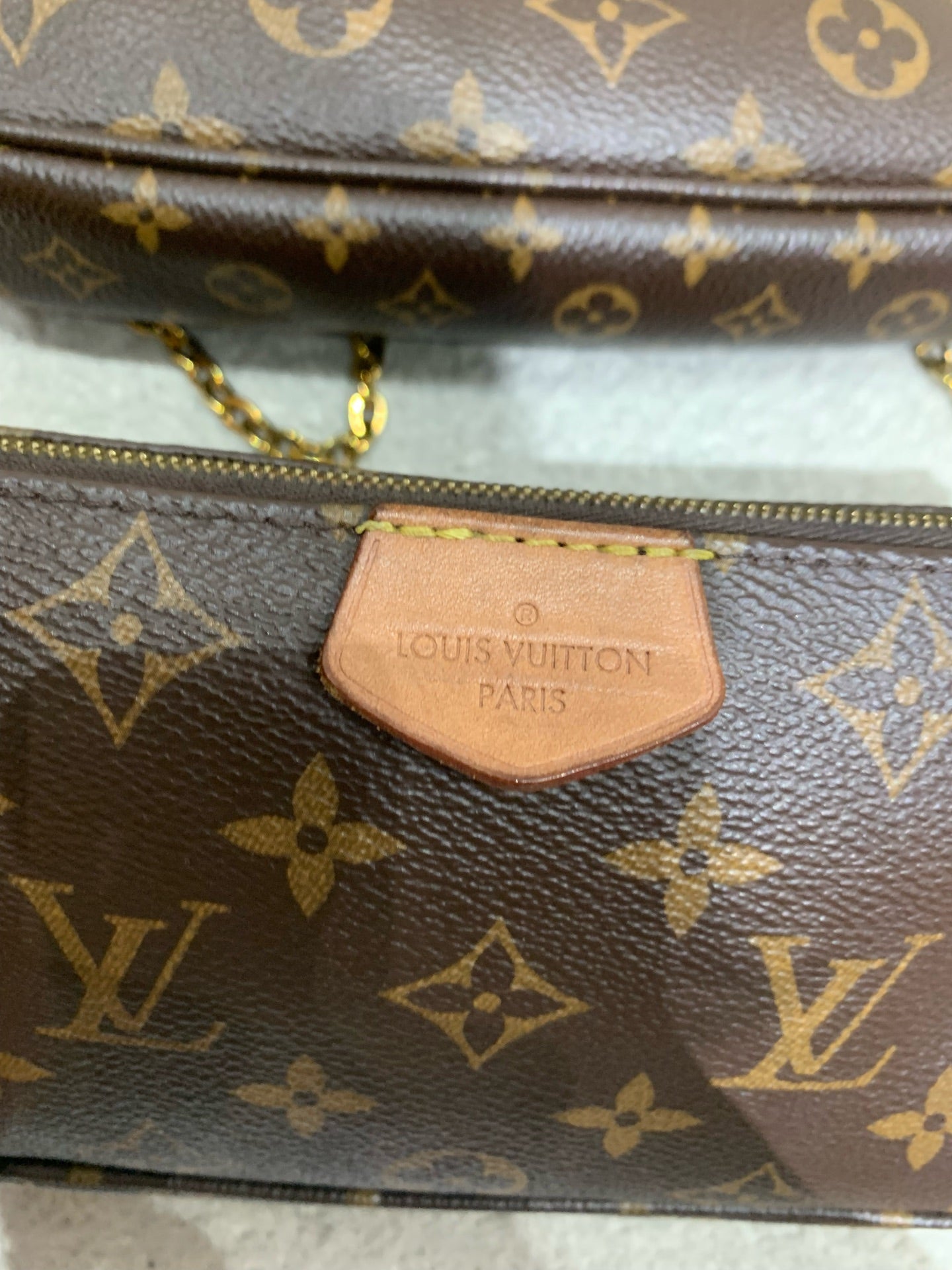 Louis Vuitton - Multi Pochette Accessoires - Monogram coated canvas with natural vachetta leather trim - Brown - (Medium)