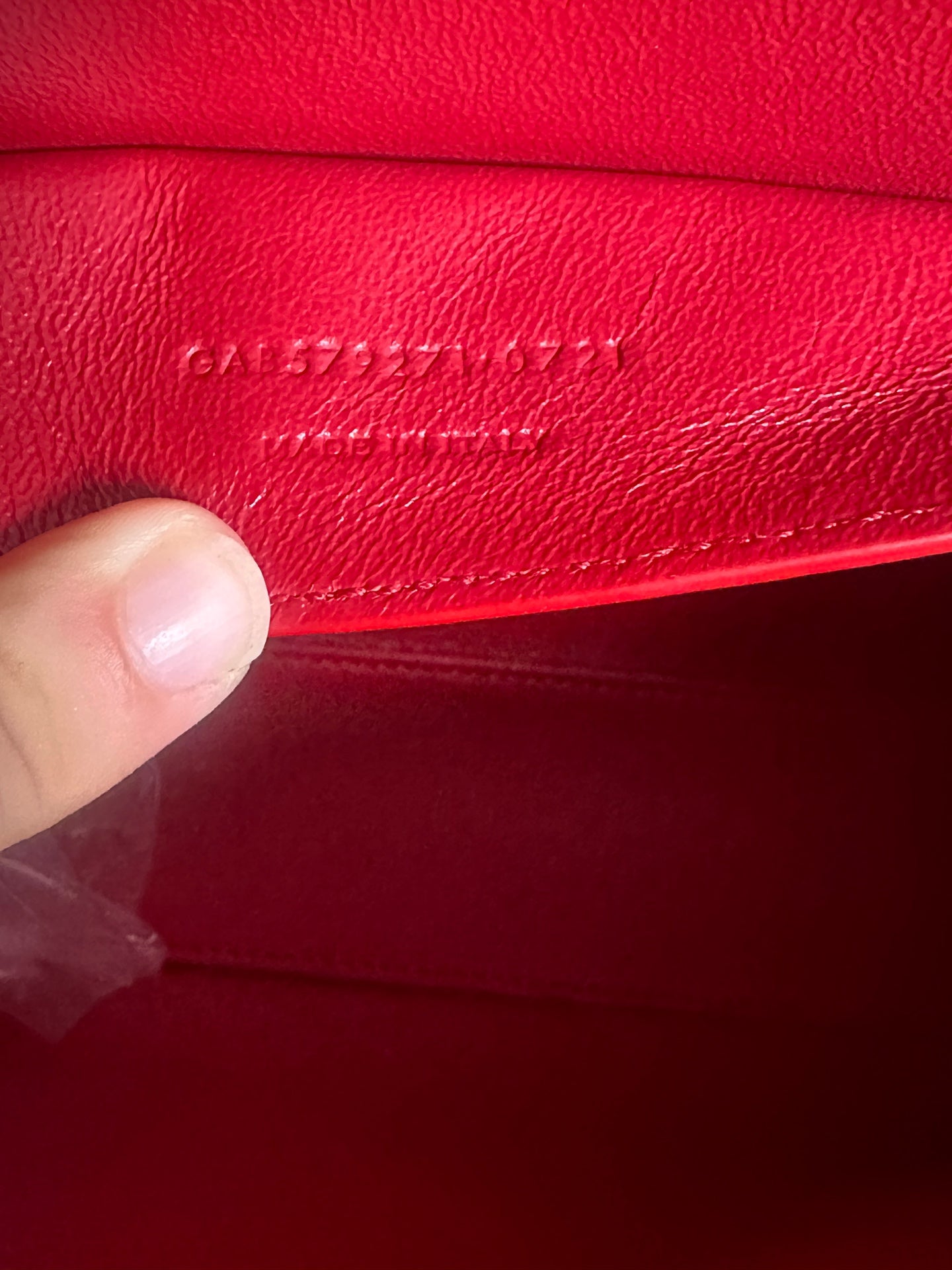 Saint Laurent - Manhattan - Leather - Red - (Medium)