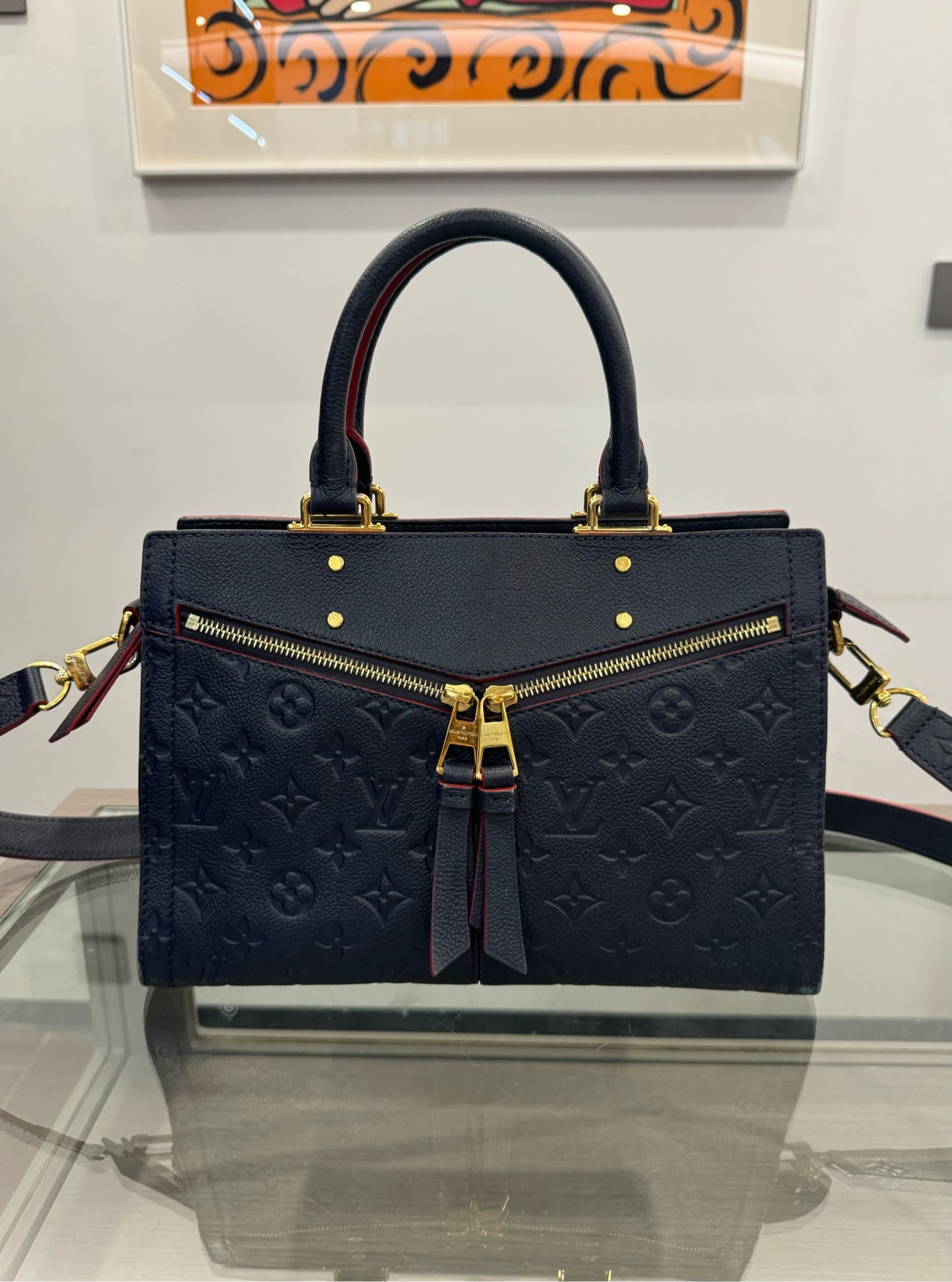 Louis Vuitton - Sully M54195 - Leather - Blue - (medium)