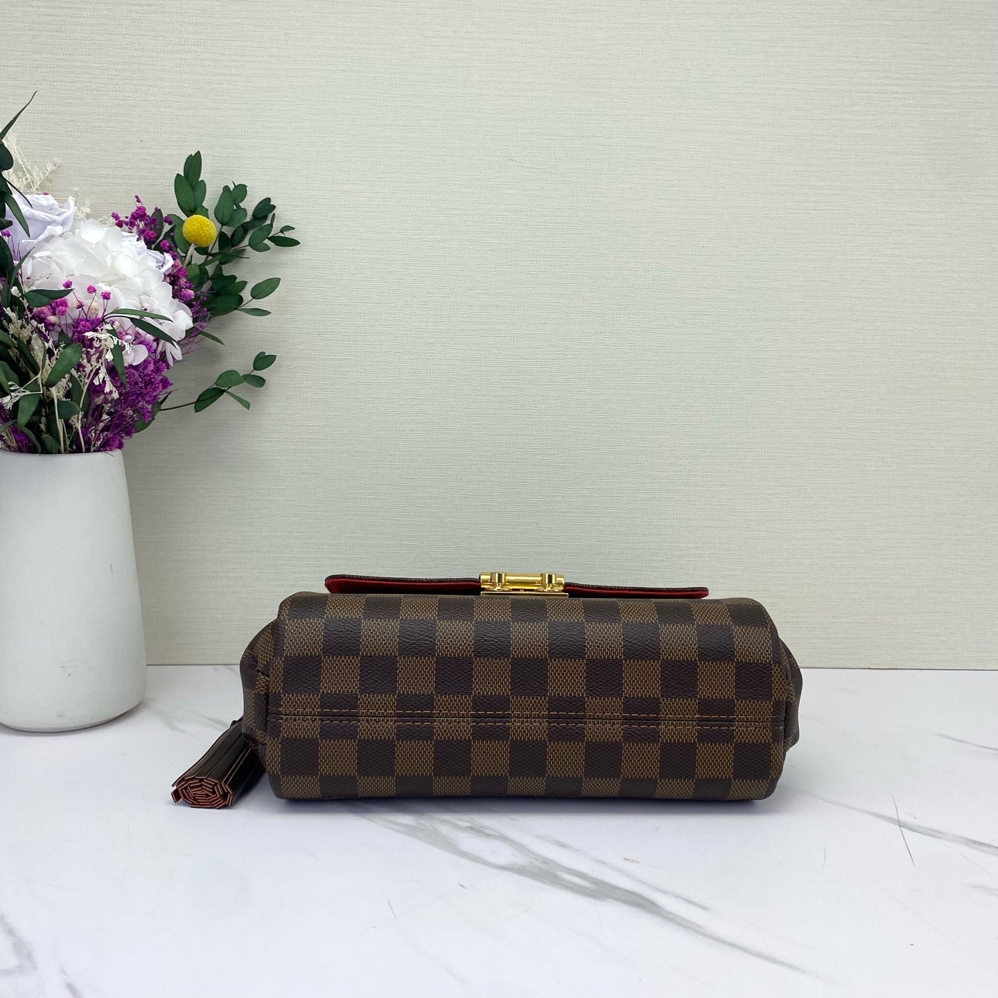 Louis Vuitton - Croisette - Damier Ebene coated canvas with leather trim - Brown - (Medium)