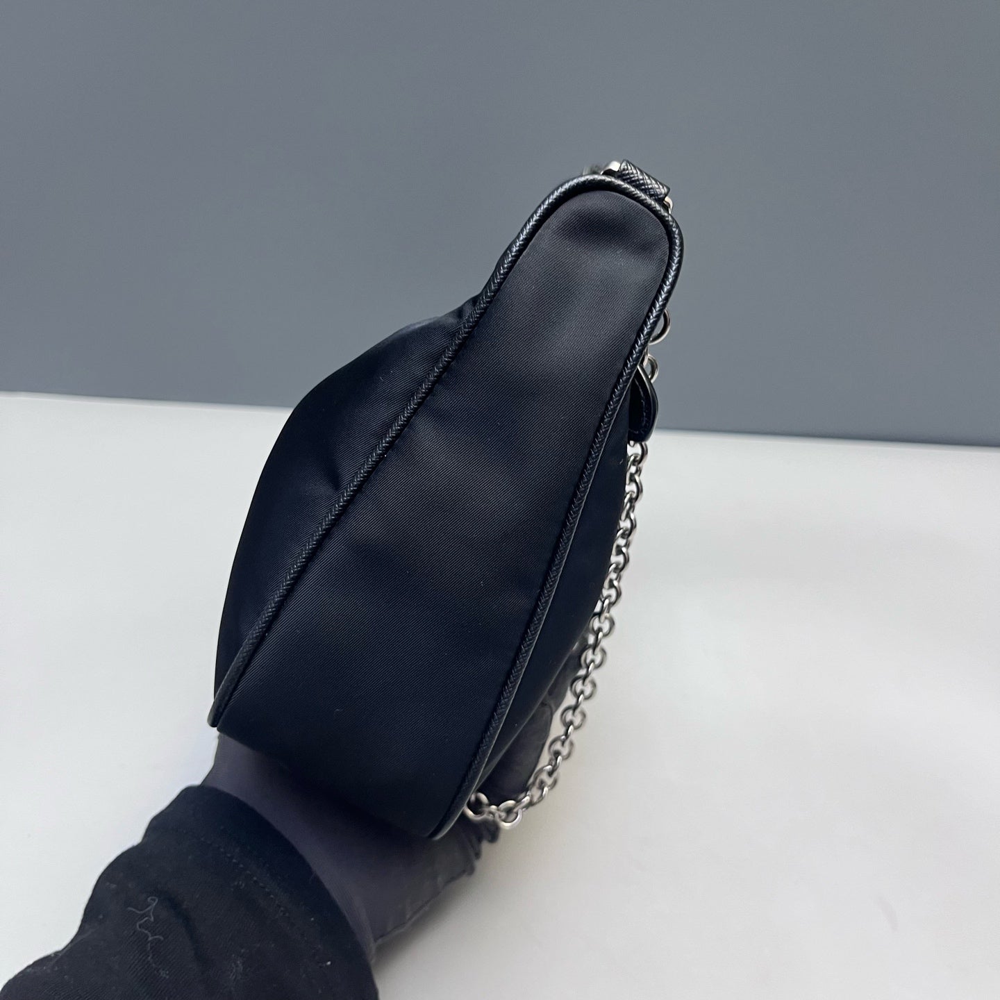 Prada - Re-Edition 2005 Shoulder Bag - Synthetic - Black - (mini)