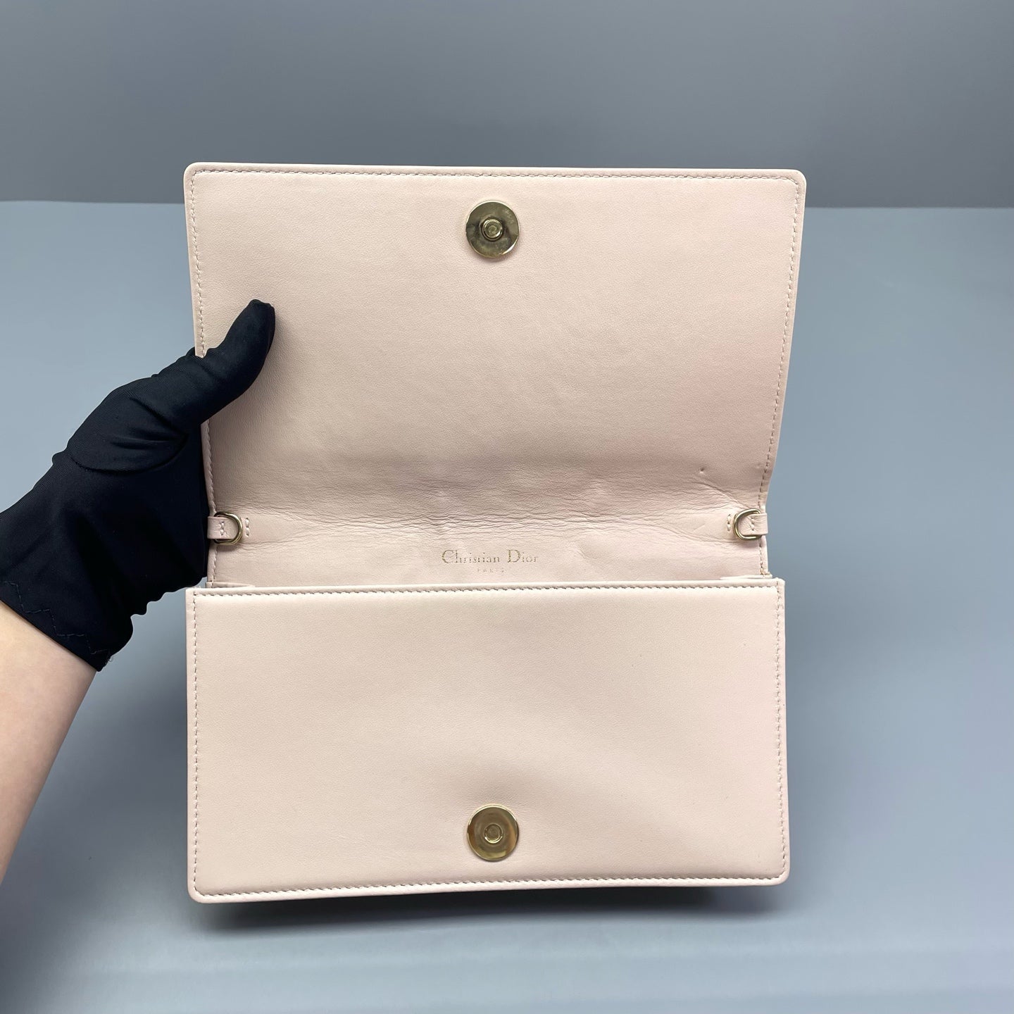 Dior - Lady Dior WOC (Wallet on Chain) 3-in-1 - Lambskin leather - Pink - (mini)