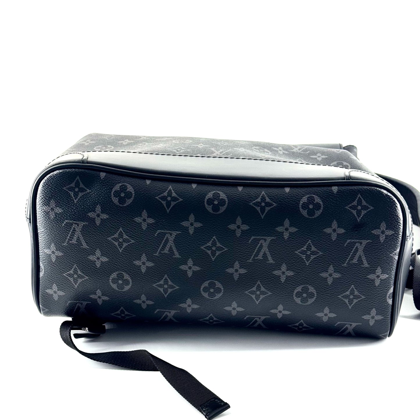 Louis Vuitton - Steamer Backpack - Monogram Eclipse coated canvas with cowhide leather trim - Black - (Large)