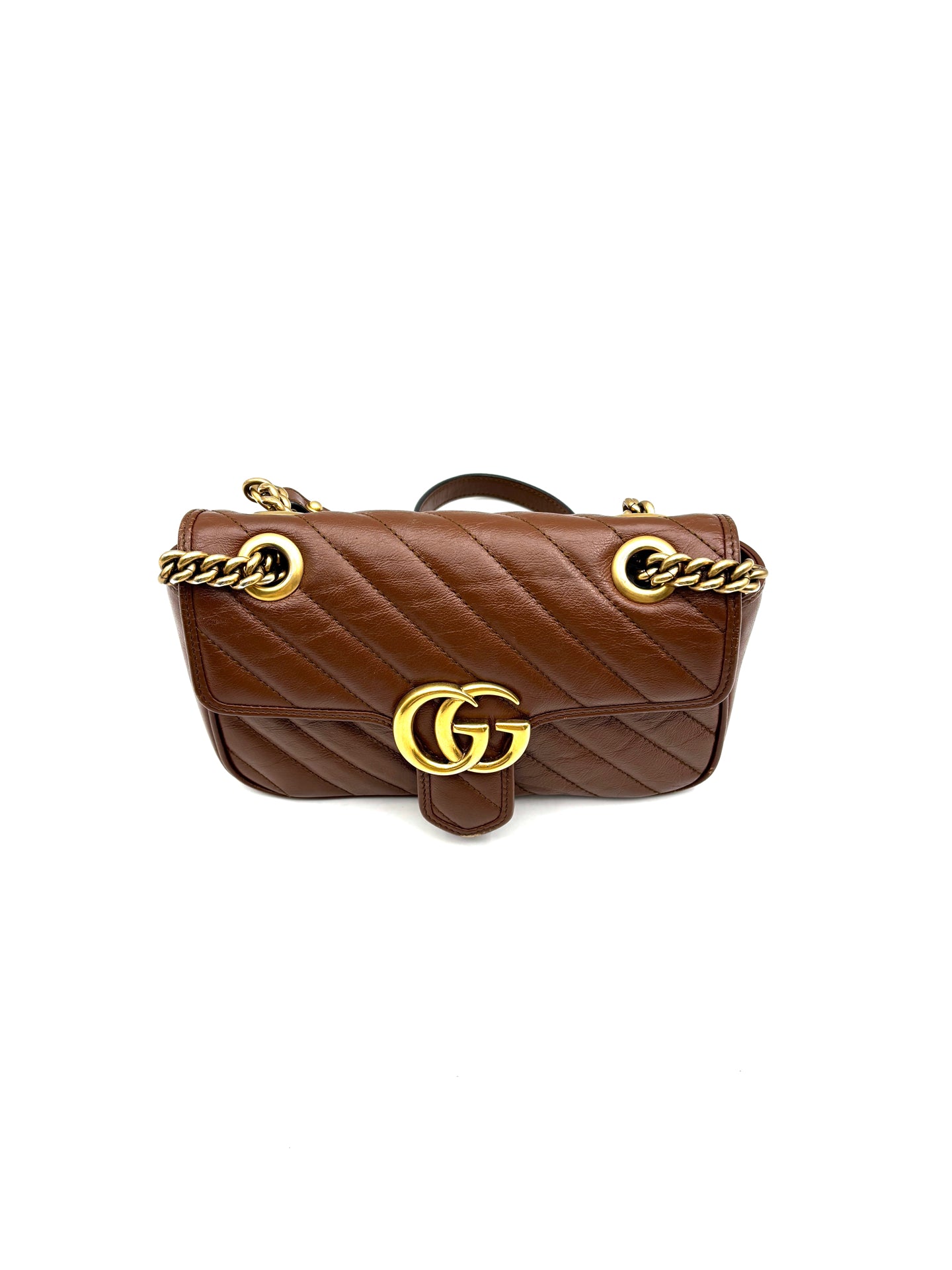 Gucci - GG Marmont - Leather - Caramel - (mini)