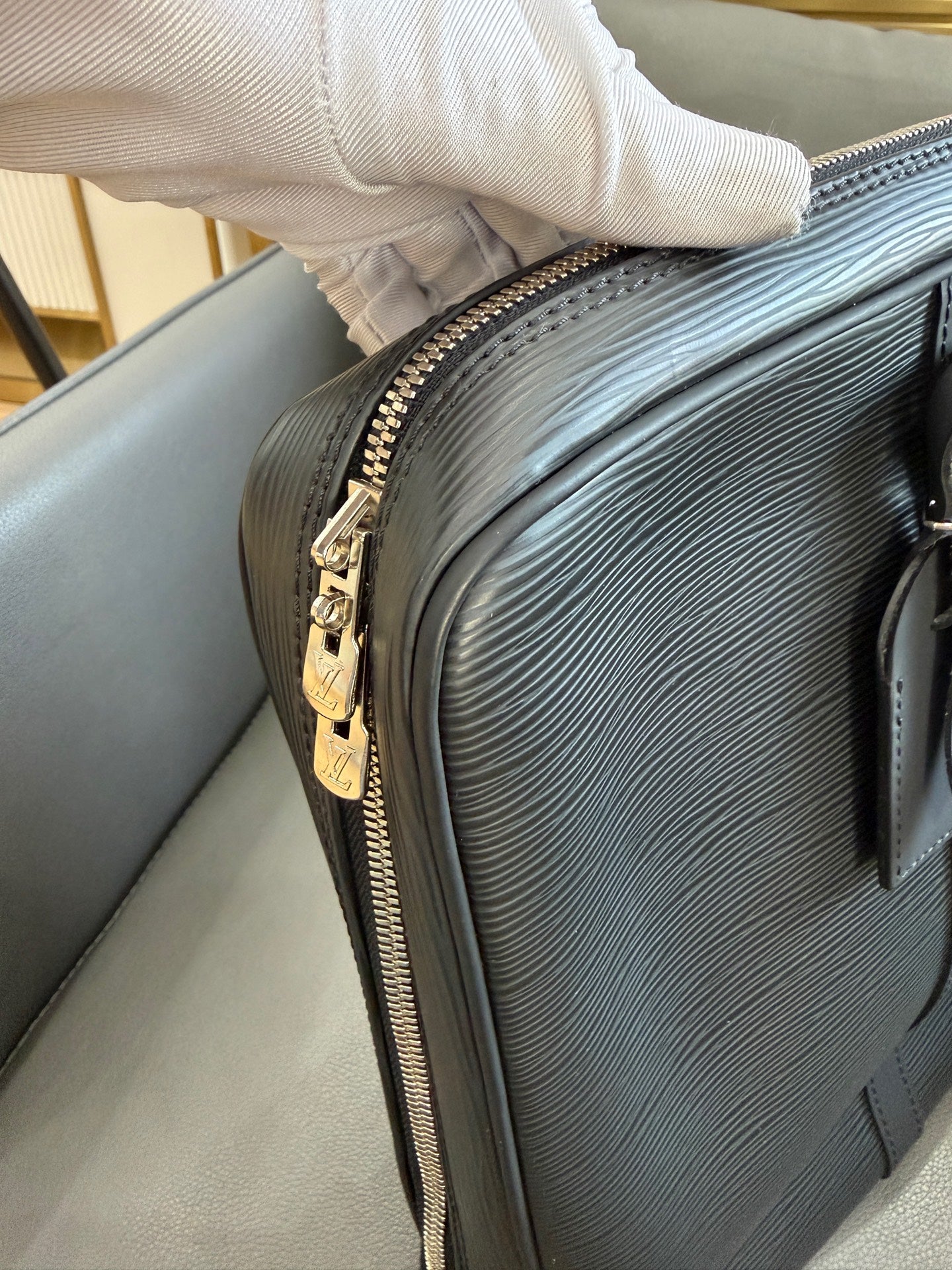 Louis Vuitton - Porte-Documents Voyage Briefcase - Epi leather - Black - (large)