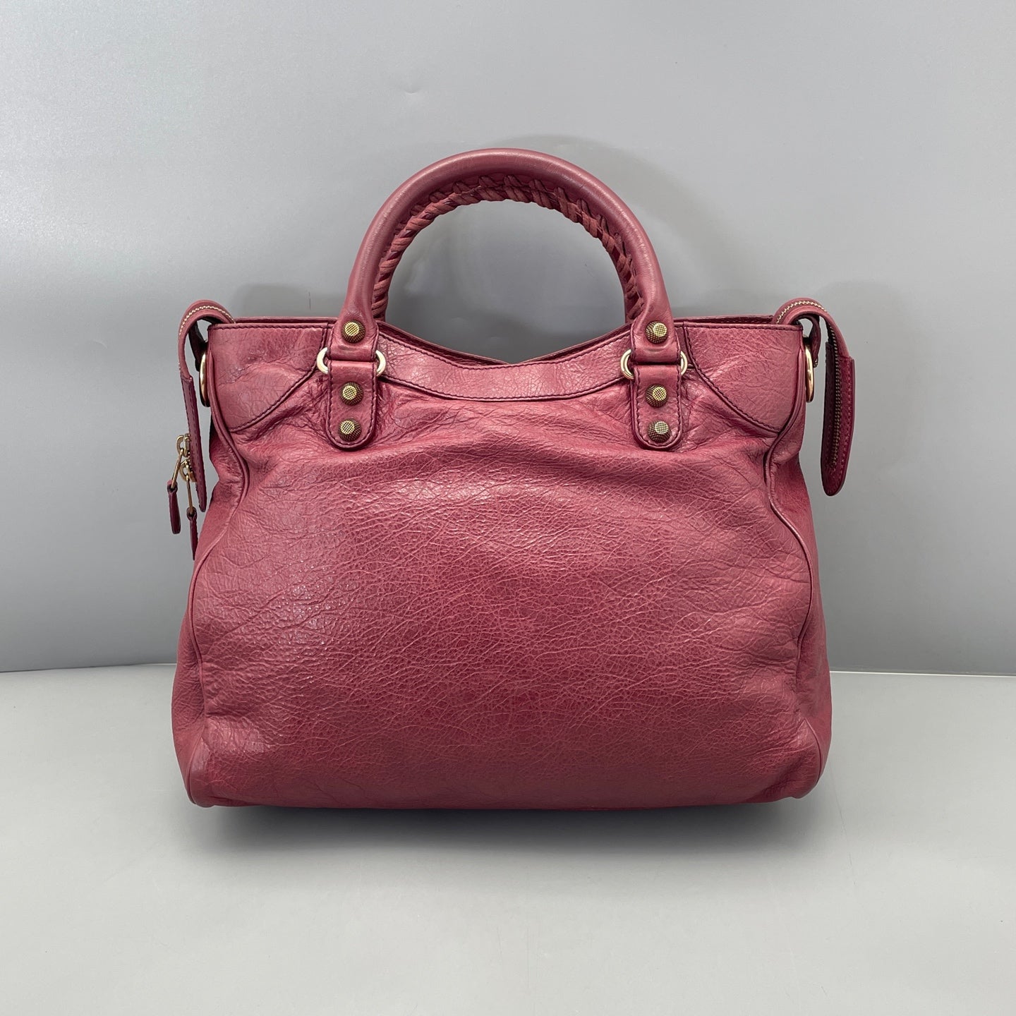 Balenciaga - City Bag - Leather - Burgundy - (medium)